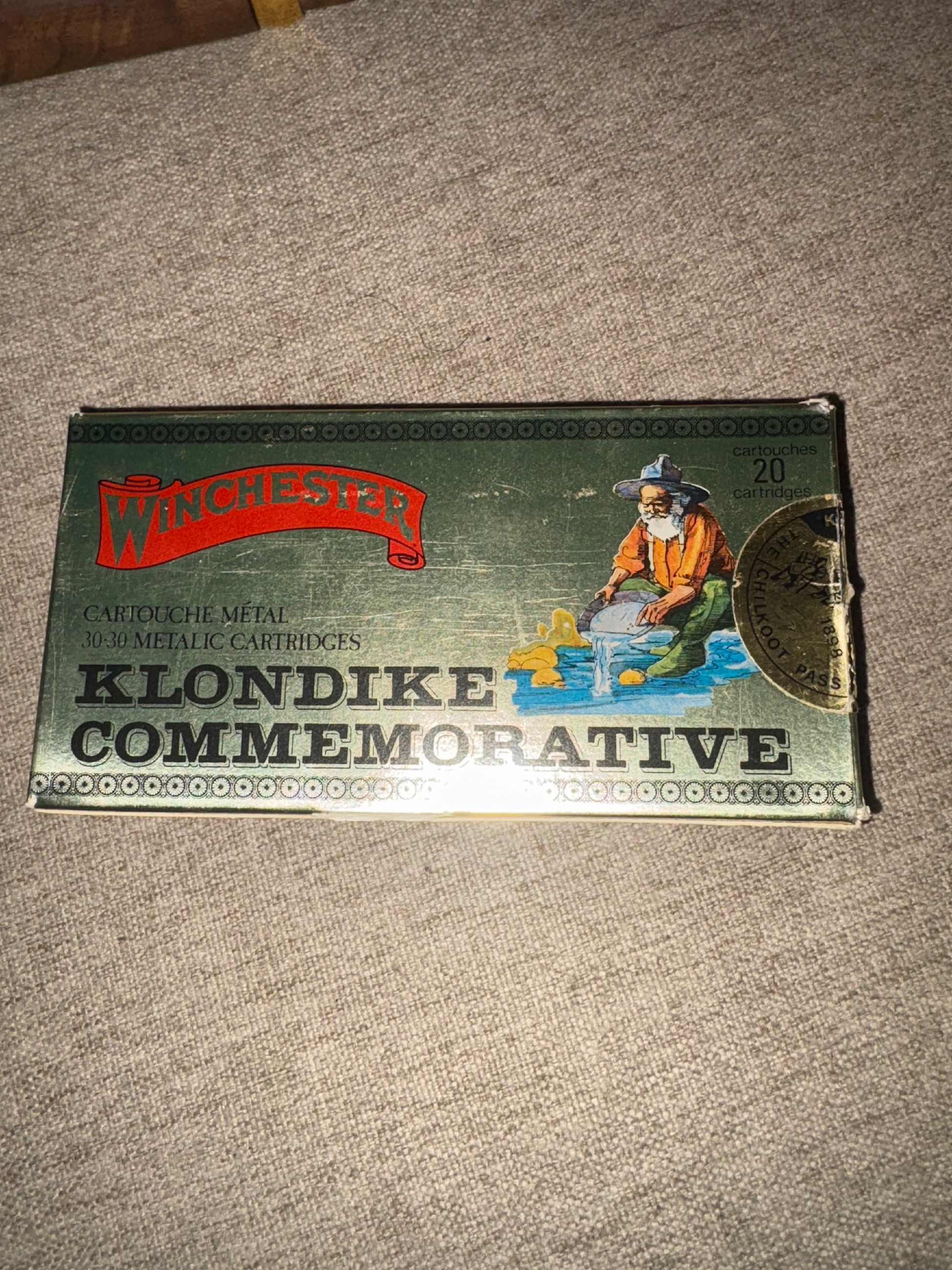 Photo of Commemorative Klondike Gold Rush 30/30 lever action