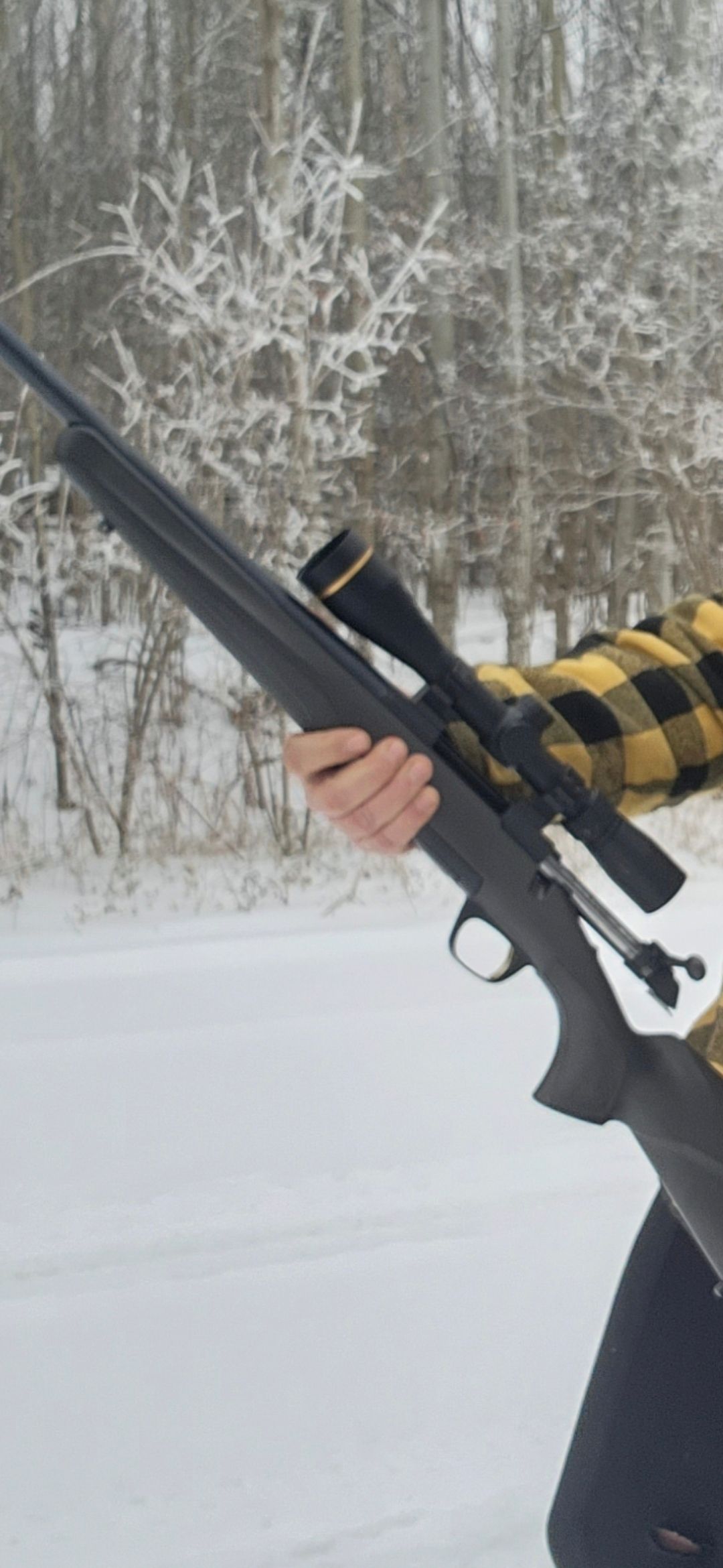 Photo of Browning 7-08 with leoplod scope 3x9x40. Can get more poctures and info  i beleave its an x bolt 