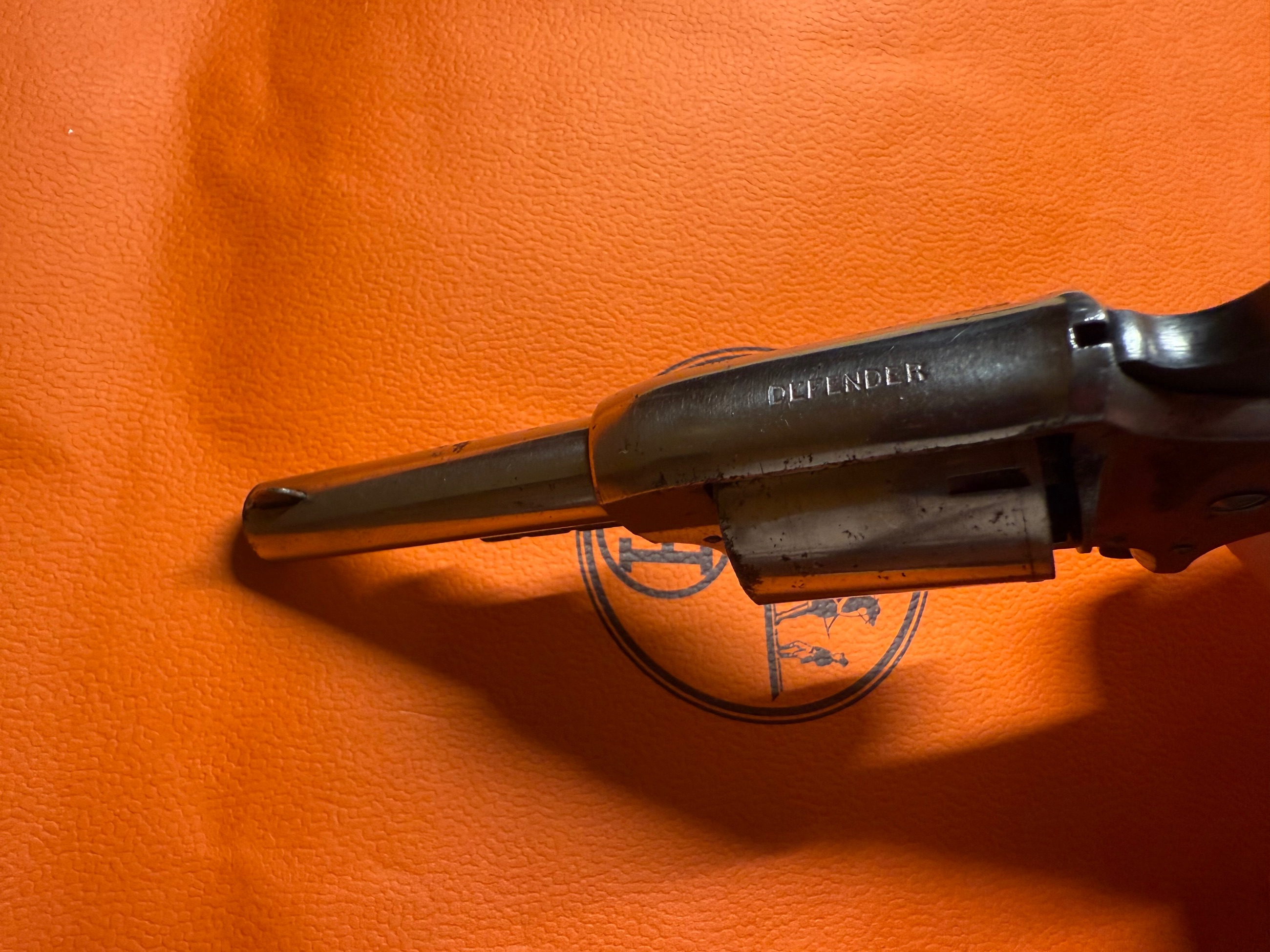 Photo of Antique Status Johnson & Bye Defender .32rf Long Single Action Revolver
