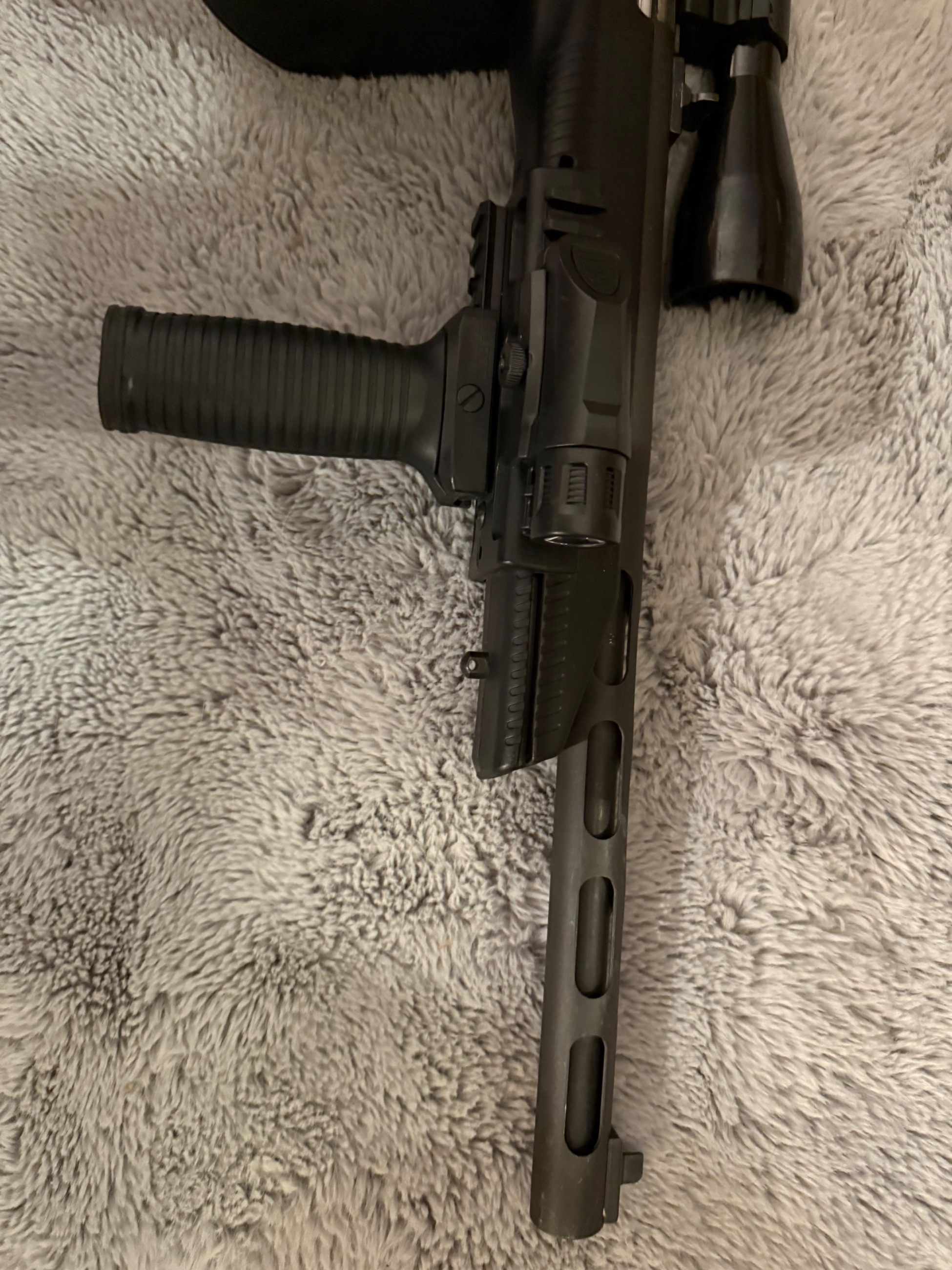 Photo of Pierre’s pps 50 with drum mag and scope