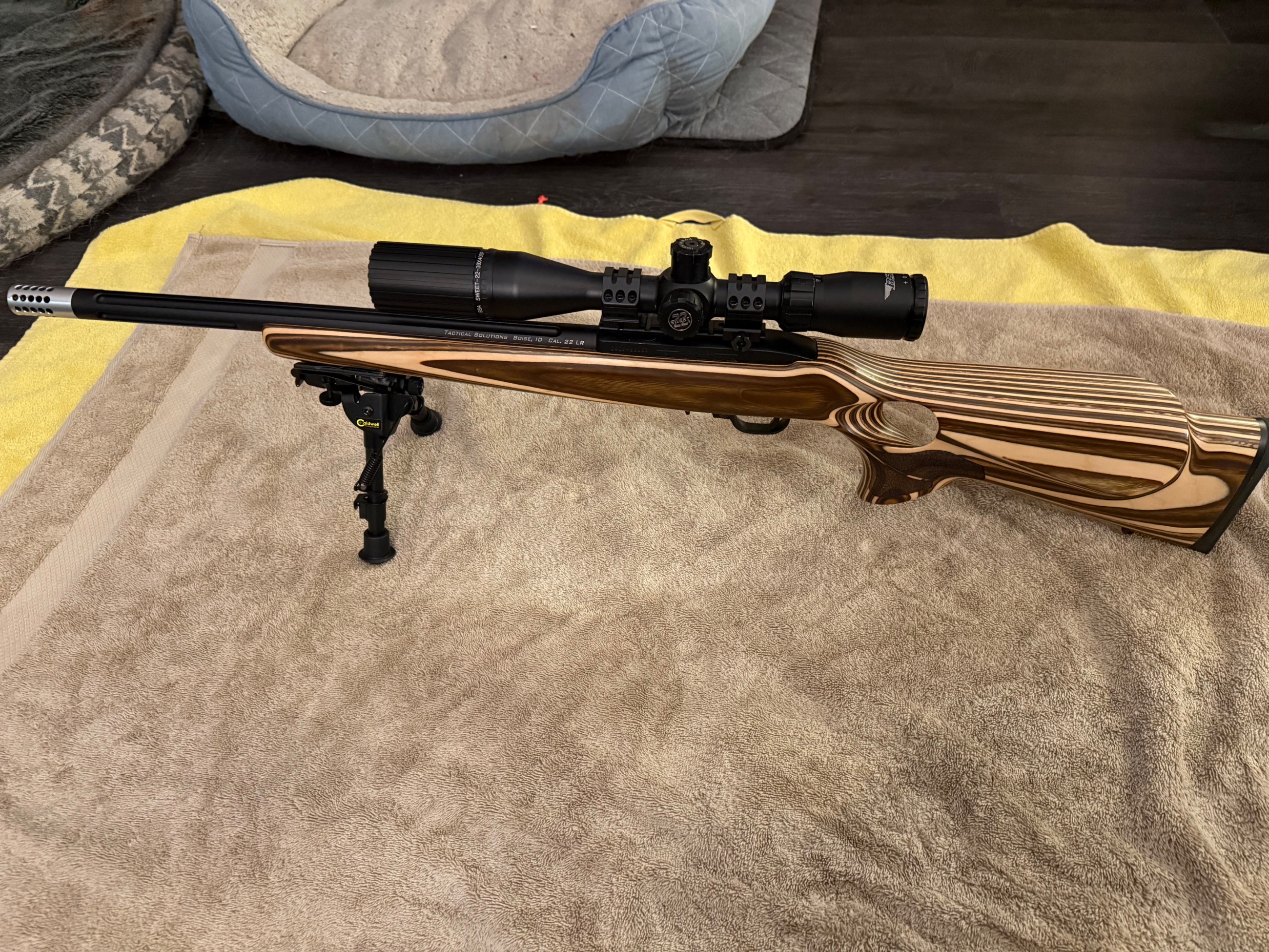 Photo of Fully built 10/22 target