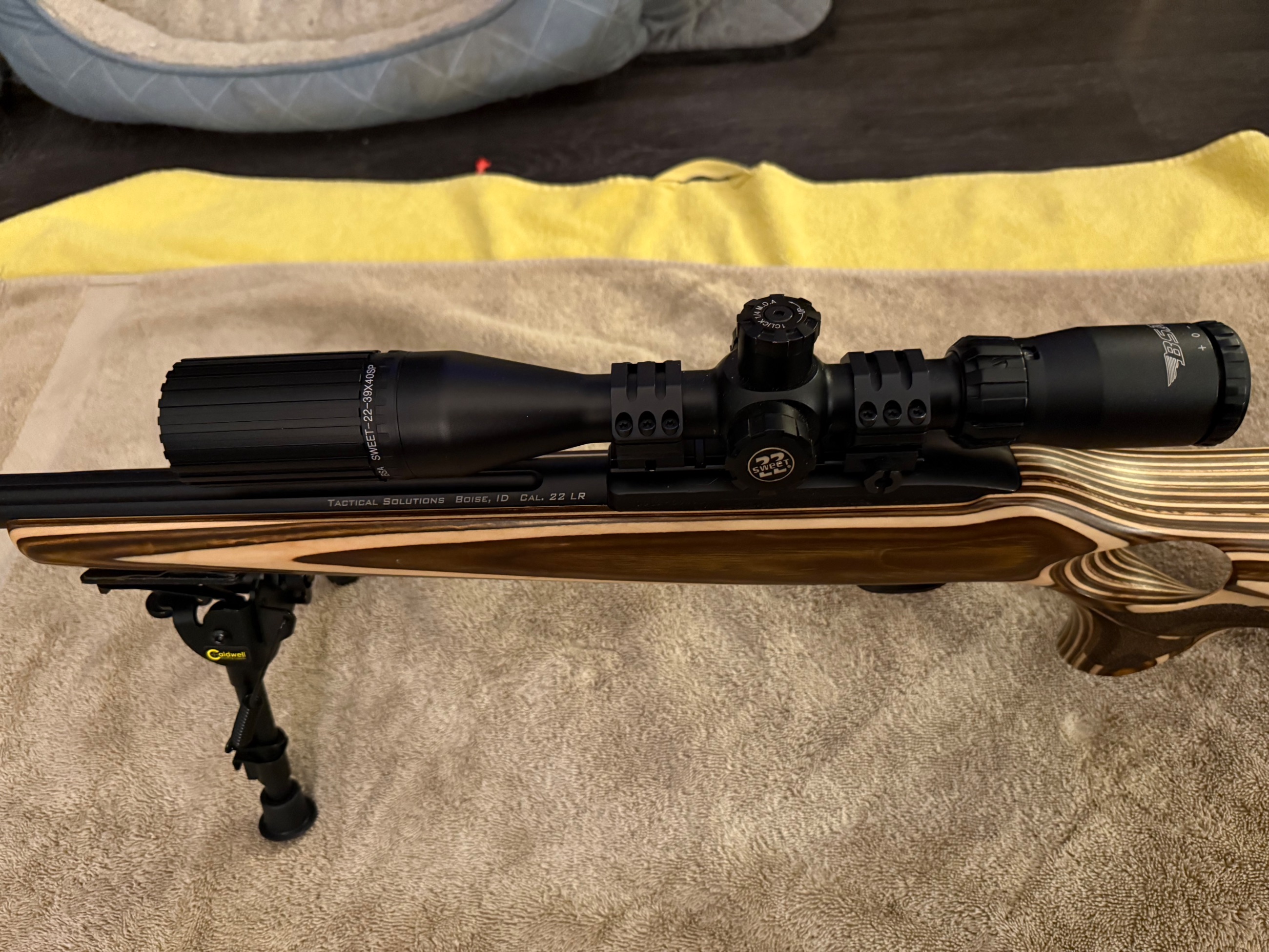 Photo of Fully built 10/22 target