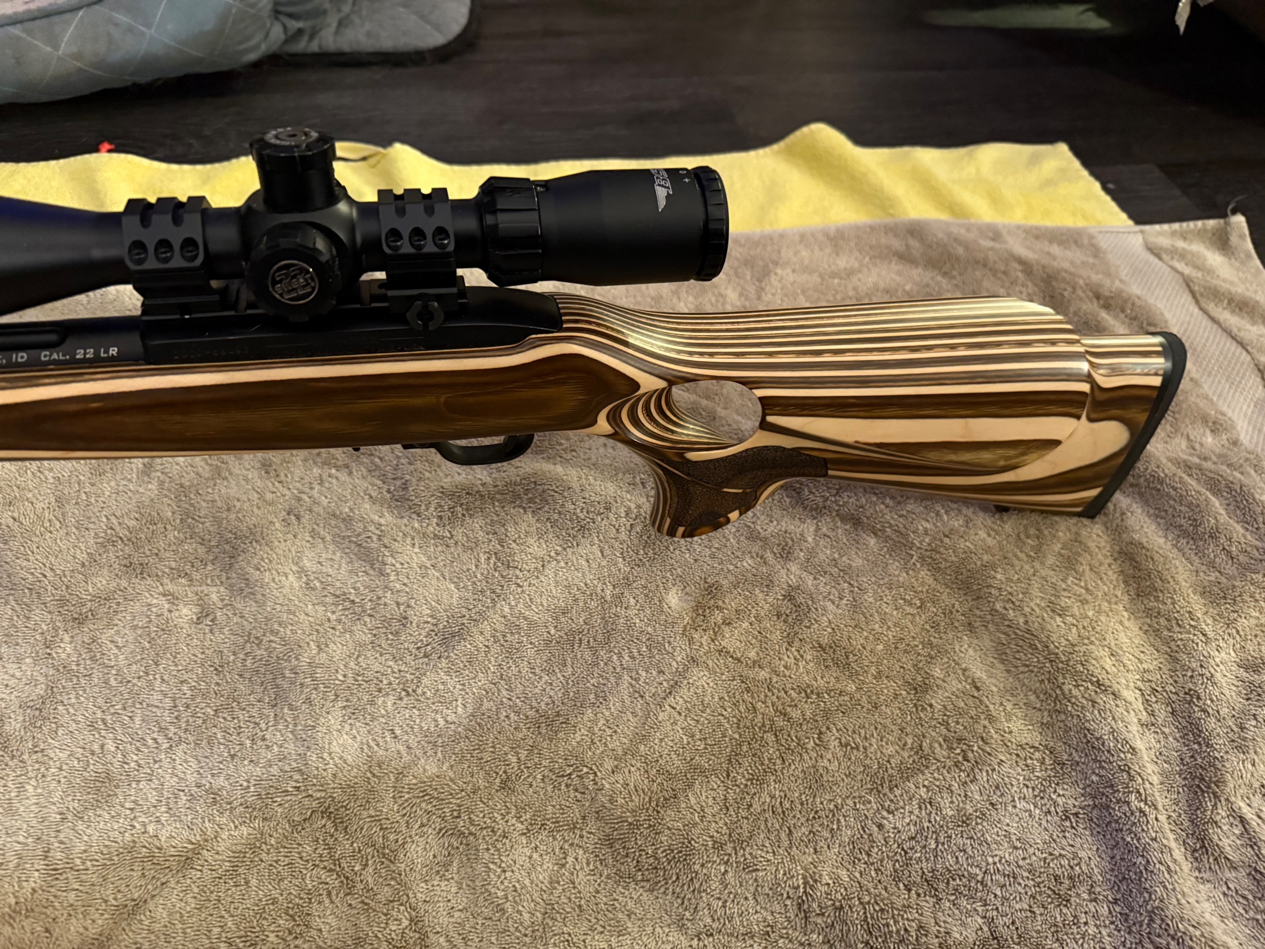 Photo of Fully built 10/22 target