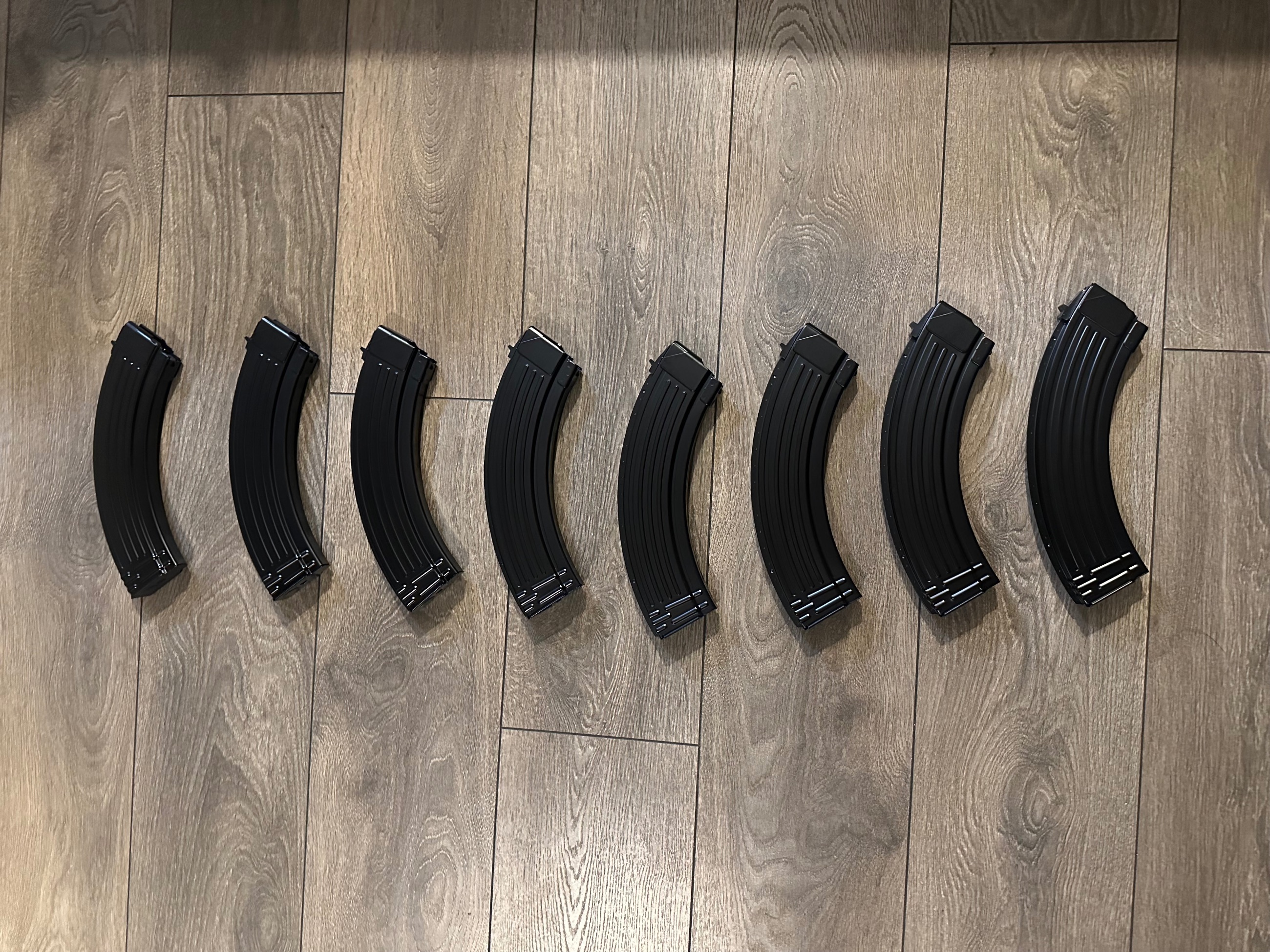 Photo of AK magazine 7.62*39 metal steel 40rd pinned to 5rd