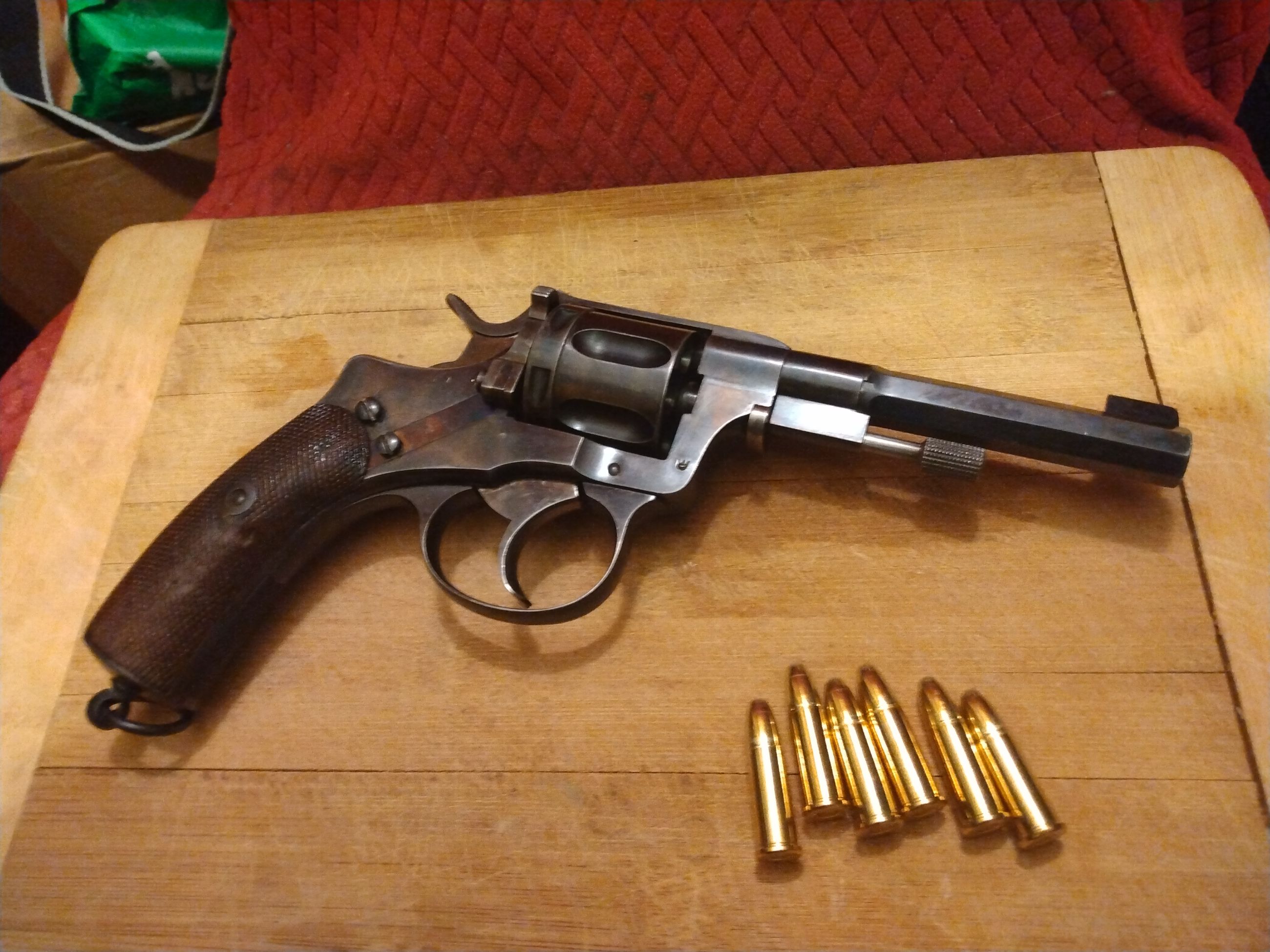 Photo of Nagant M1887 Swedish Service antique Revolver, .32 S&W / 7.5mm Nagant $4500