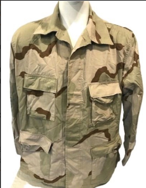 Photo of US Combat Shirt D3 Camo - Condition Used Good Size Large Regular