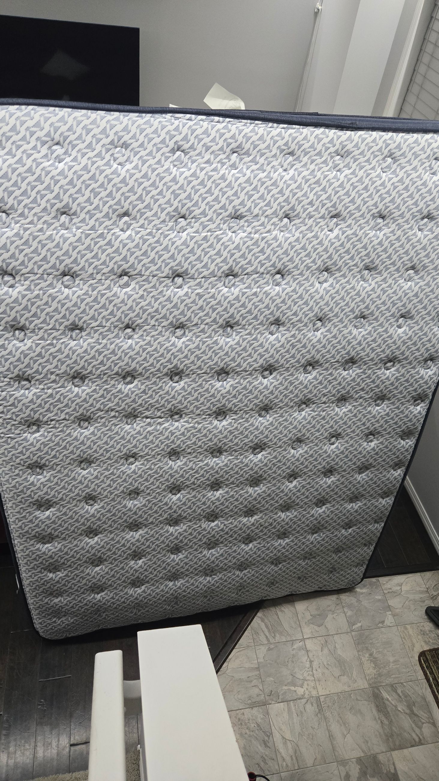 Photo of Queen Size Mattress + Wooden base box