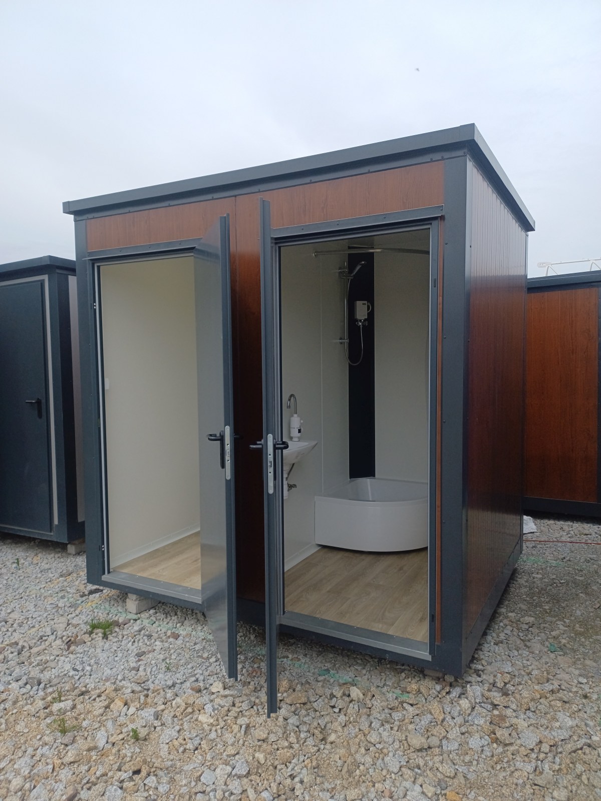 Photo of DOUBLE SANITARY CONTAINER WITH 2 CABINS – TOILET AND SHOWER