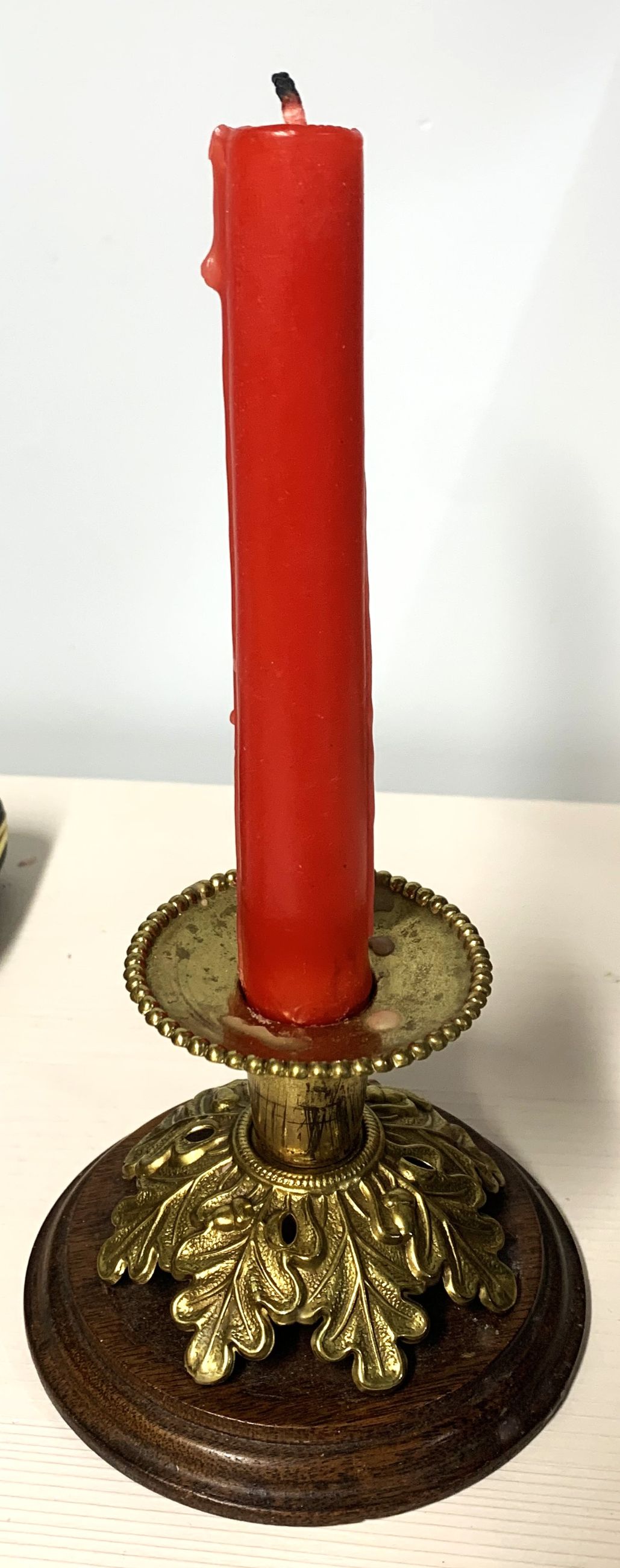 Photo of CANDLE HOLDER - ANTIQUE MILITARIA