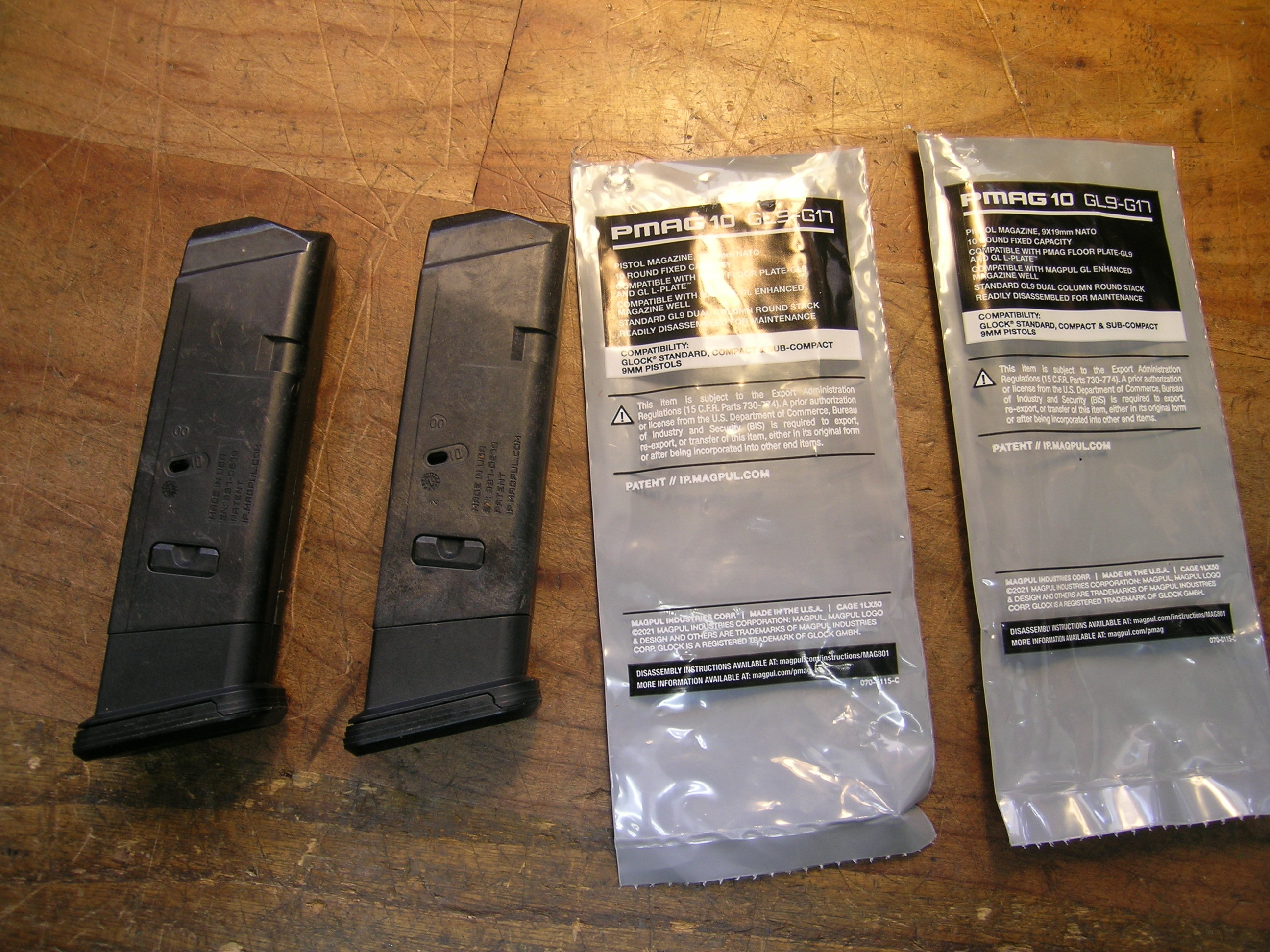 Photo of MAGPUL PMAG GLOCK 17 9X19MM – 10RDS BLACK   