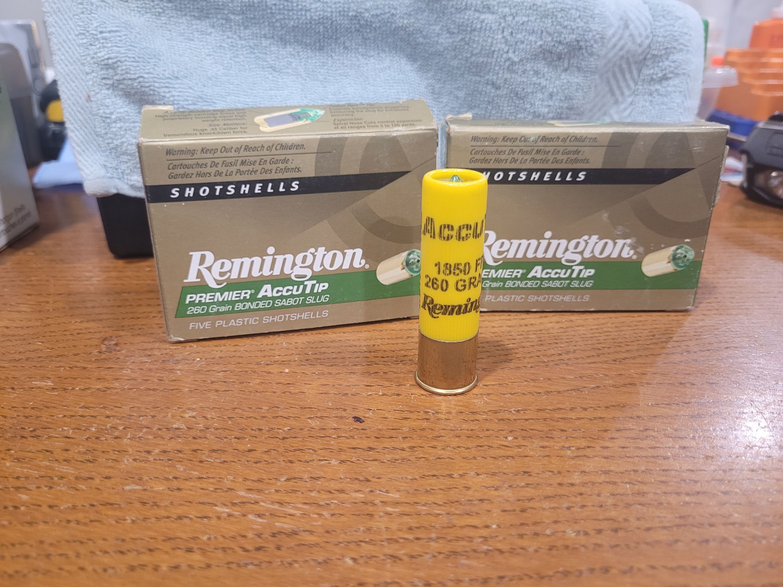 Photo of 20 ga Bonded Sabot Slug Bullets