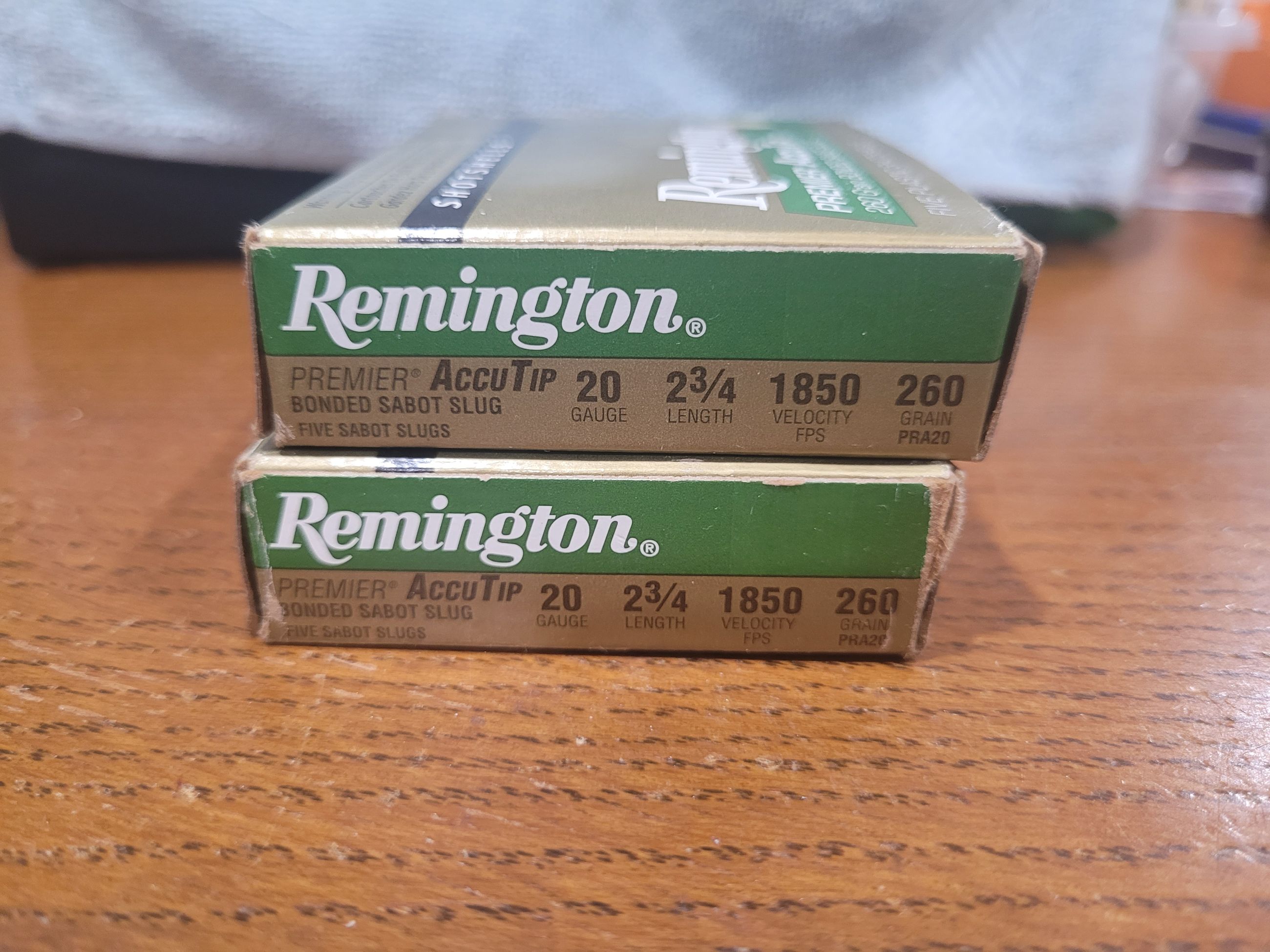 Photo of 20 ga Bonded Sabot Slug Bullets