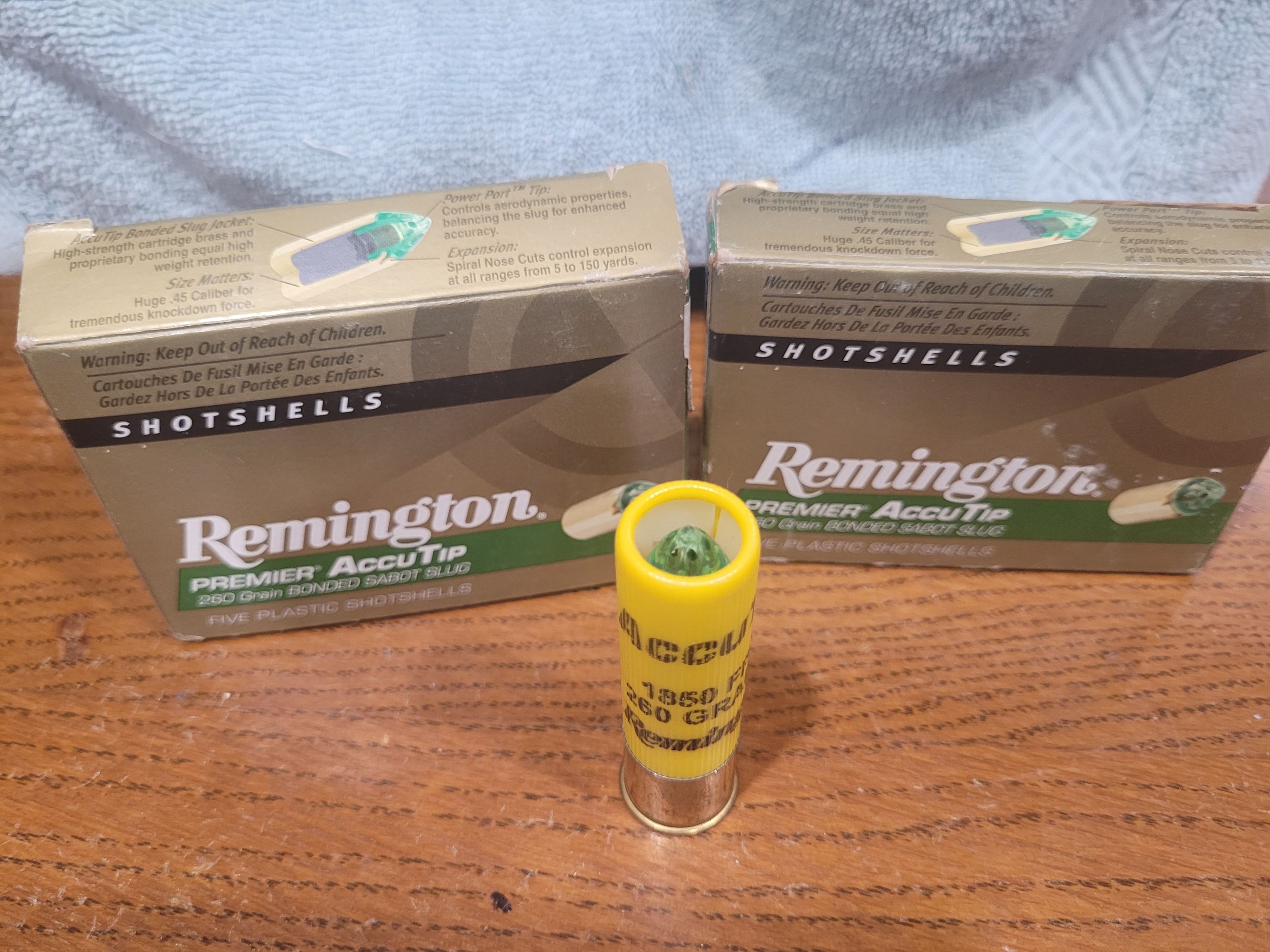 Photo of 20 ga Bonded Sabot Slug Bullets