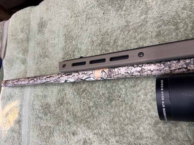 Photo of Savage Model 10, tactical, "with scope and MDT", 243 win, as new, I will ship 