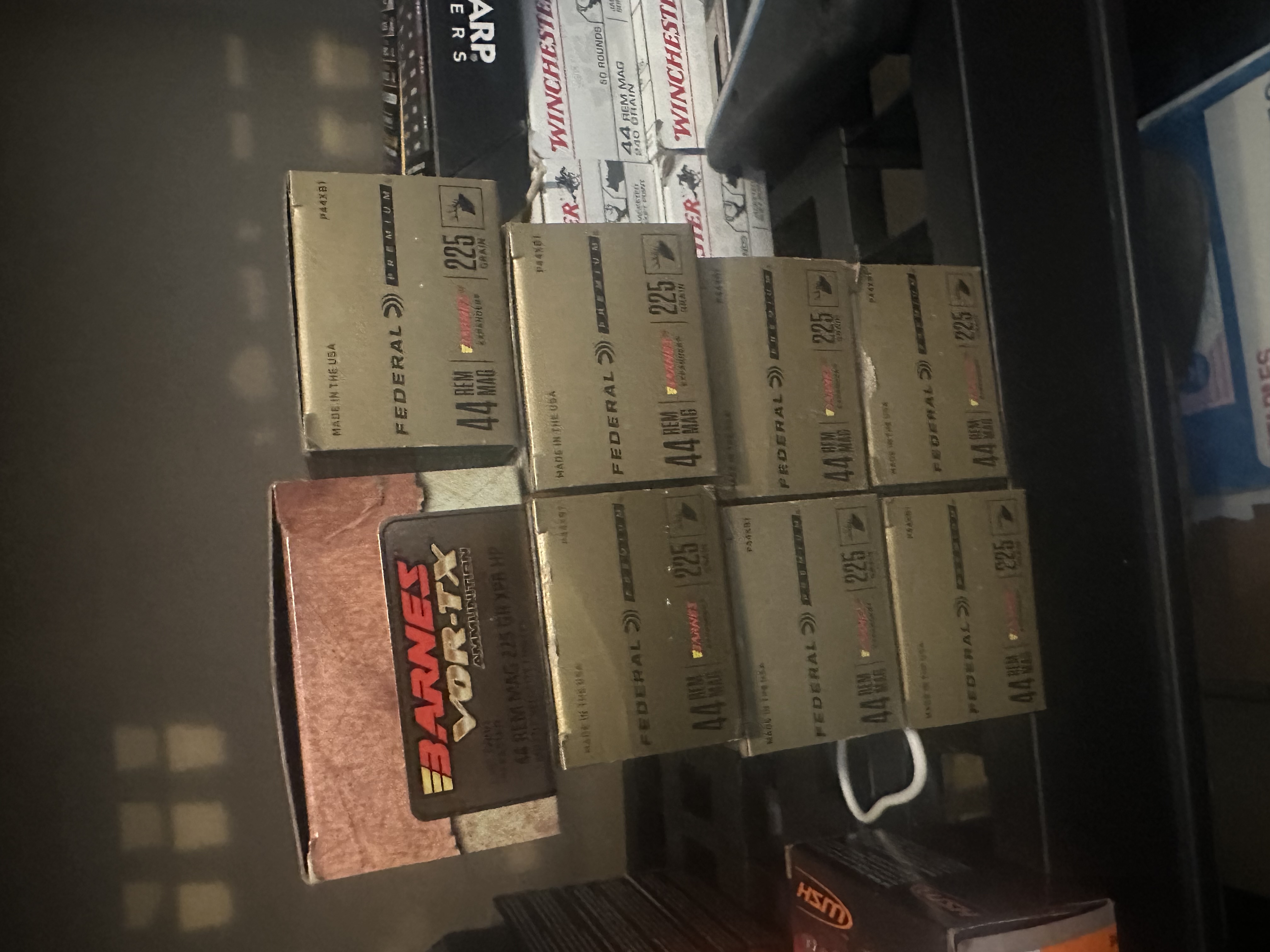 Photo of 44 mag ammunition 155 rounds