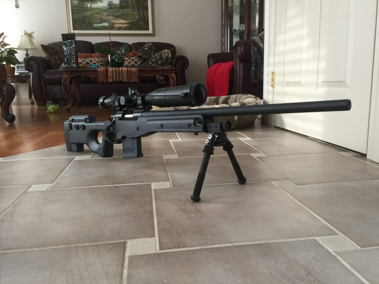 Photo of **SOLD**Remington 700 5r Milspec with AICS Chassis**SOLD**
