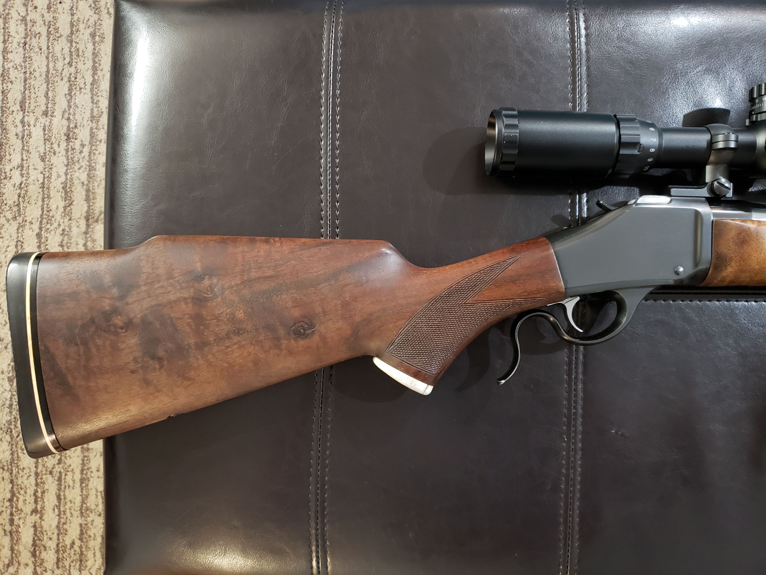 Photo of Browning B-78 .22-250 Rem. Single-Shot Falling-Block Rifle (Heavy Barrel) w/ Scope & Bipod