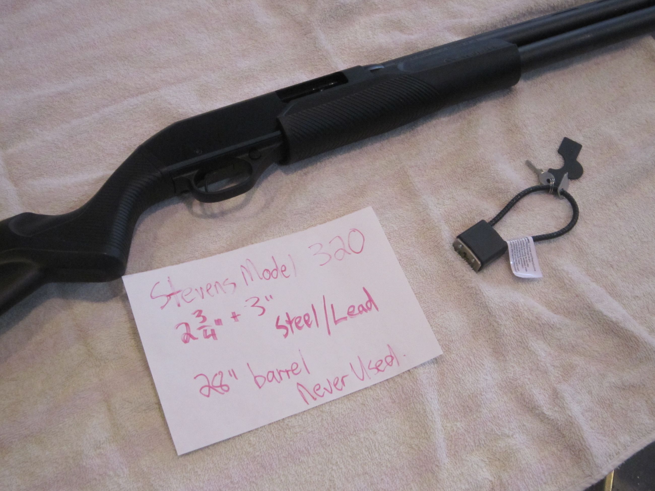 Photo of Stevens Model 320 - 12ga