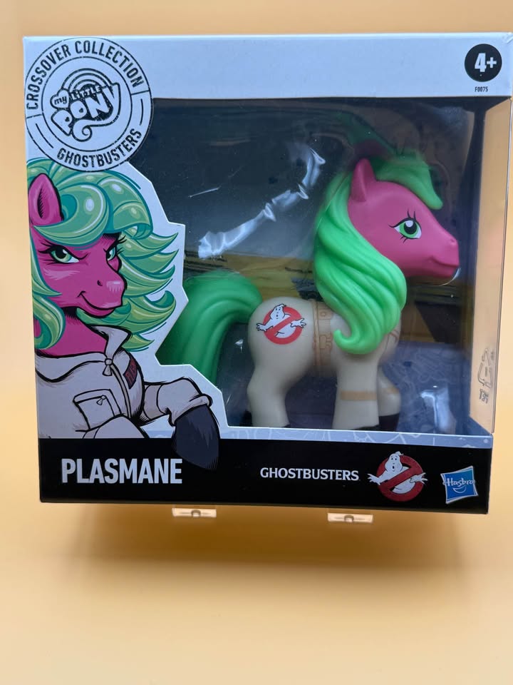 Photo of My Little Pony Crossover Ghostbusters Plasmane figure.