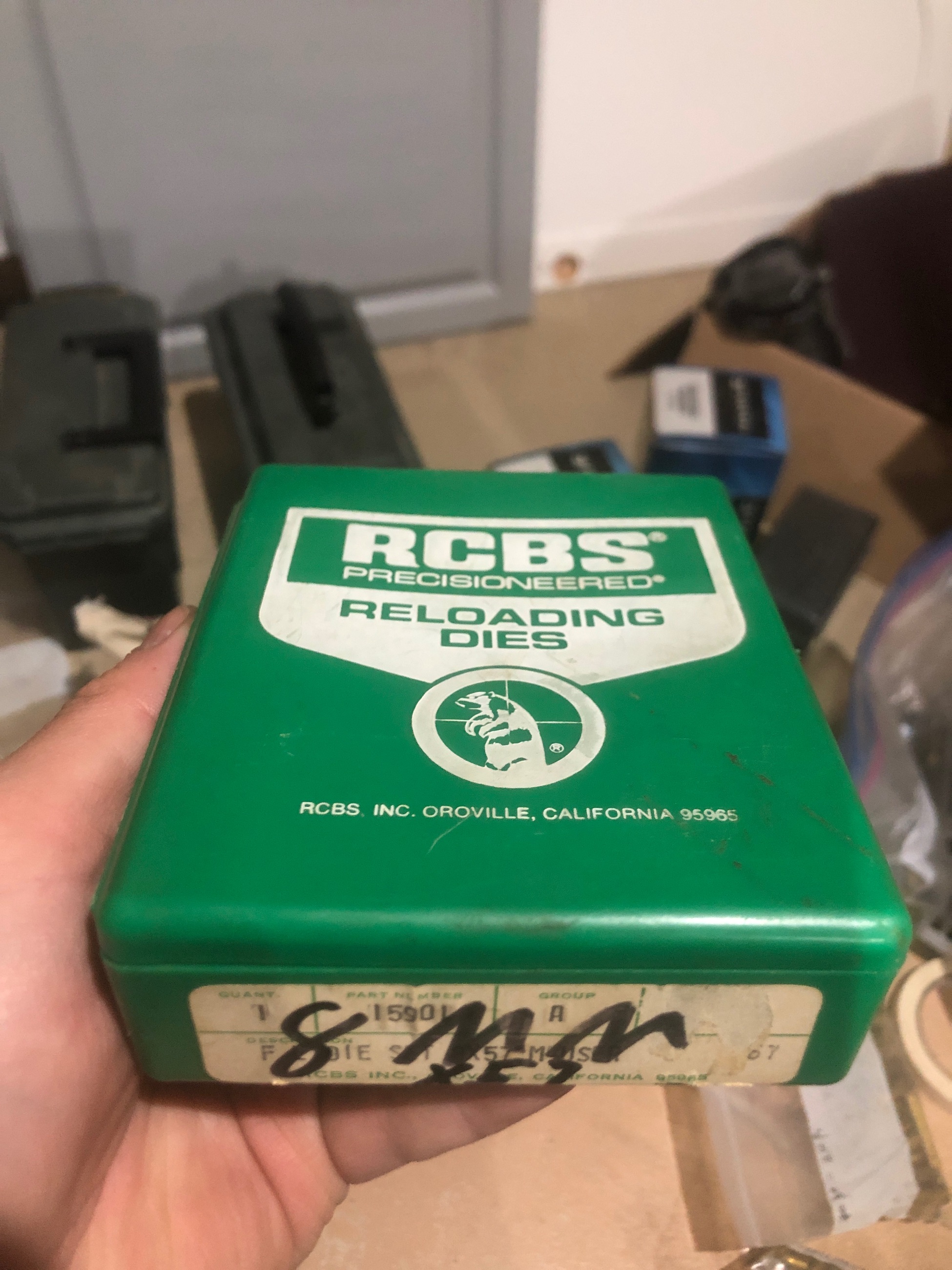 Photo of 8x57 RCBS 2 dies set