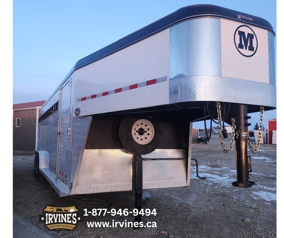 Photo of 2024 24' Mustang Stock Trailer - USED