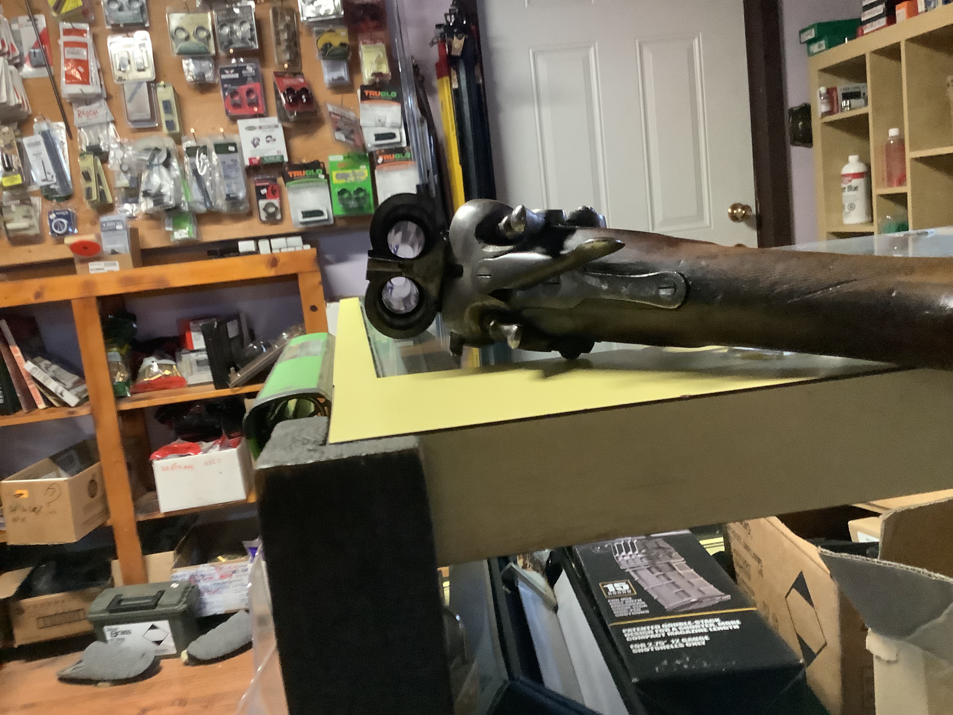 Photo of 10 gauge double barrel shotgun