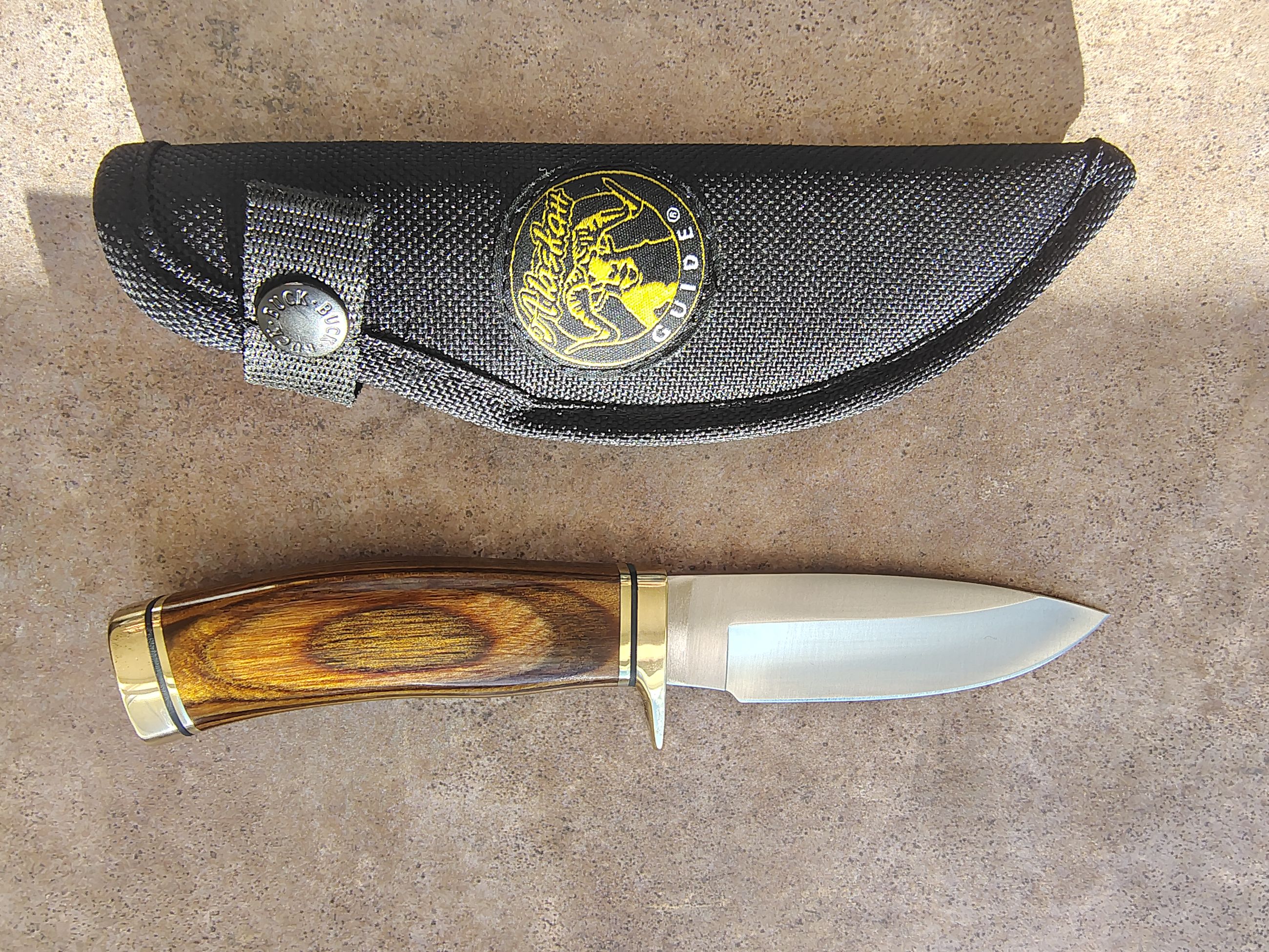 Photo of Buck 192 Vanguard knife with sheath