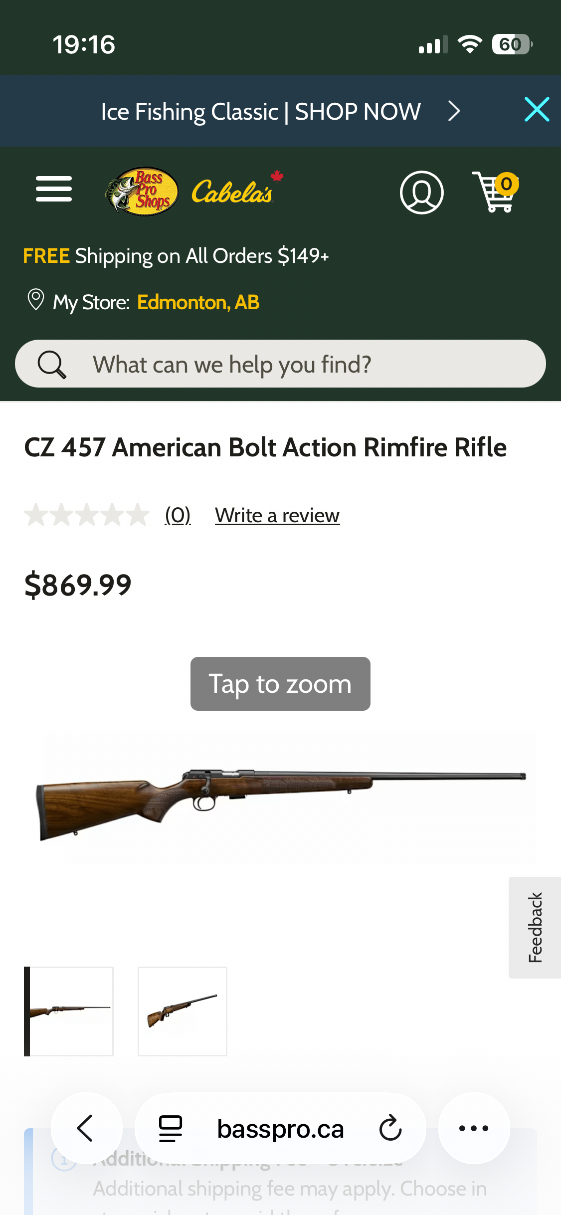 Photo of CZ 457 American / 22LR