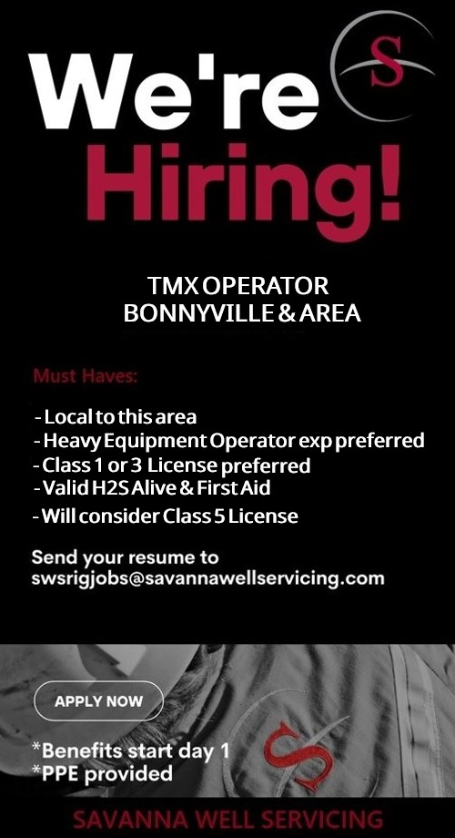 Photo of TMX Operator / Heavy Equipment Operator - Bonnyville, AB