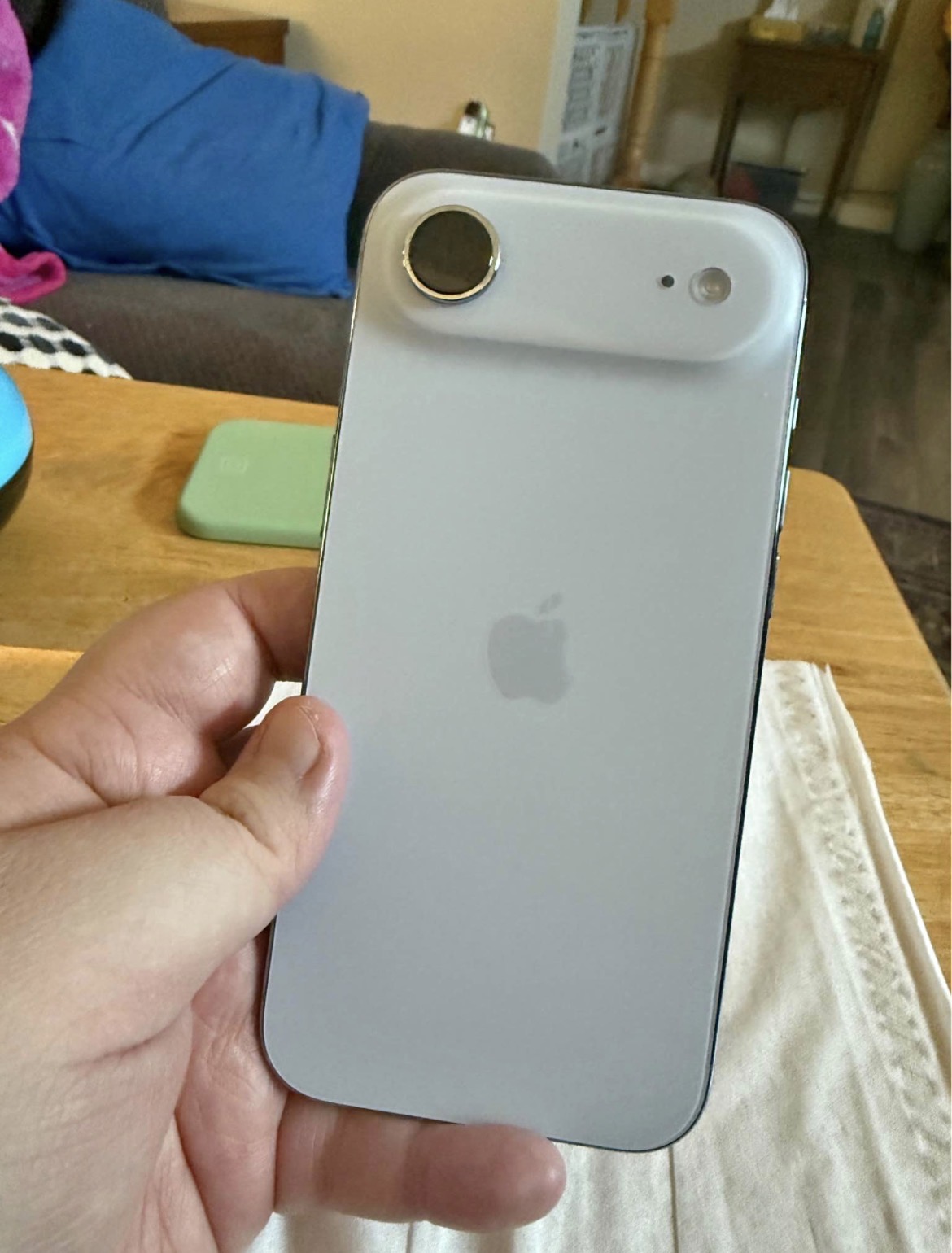 Photo of Sky blue iPhone Air