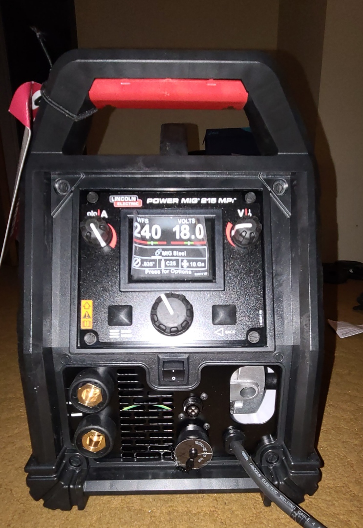 Photo of Lincoln Electric POWER MIG 215 MPi Multi-Process Welder