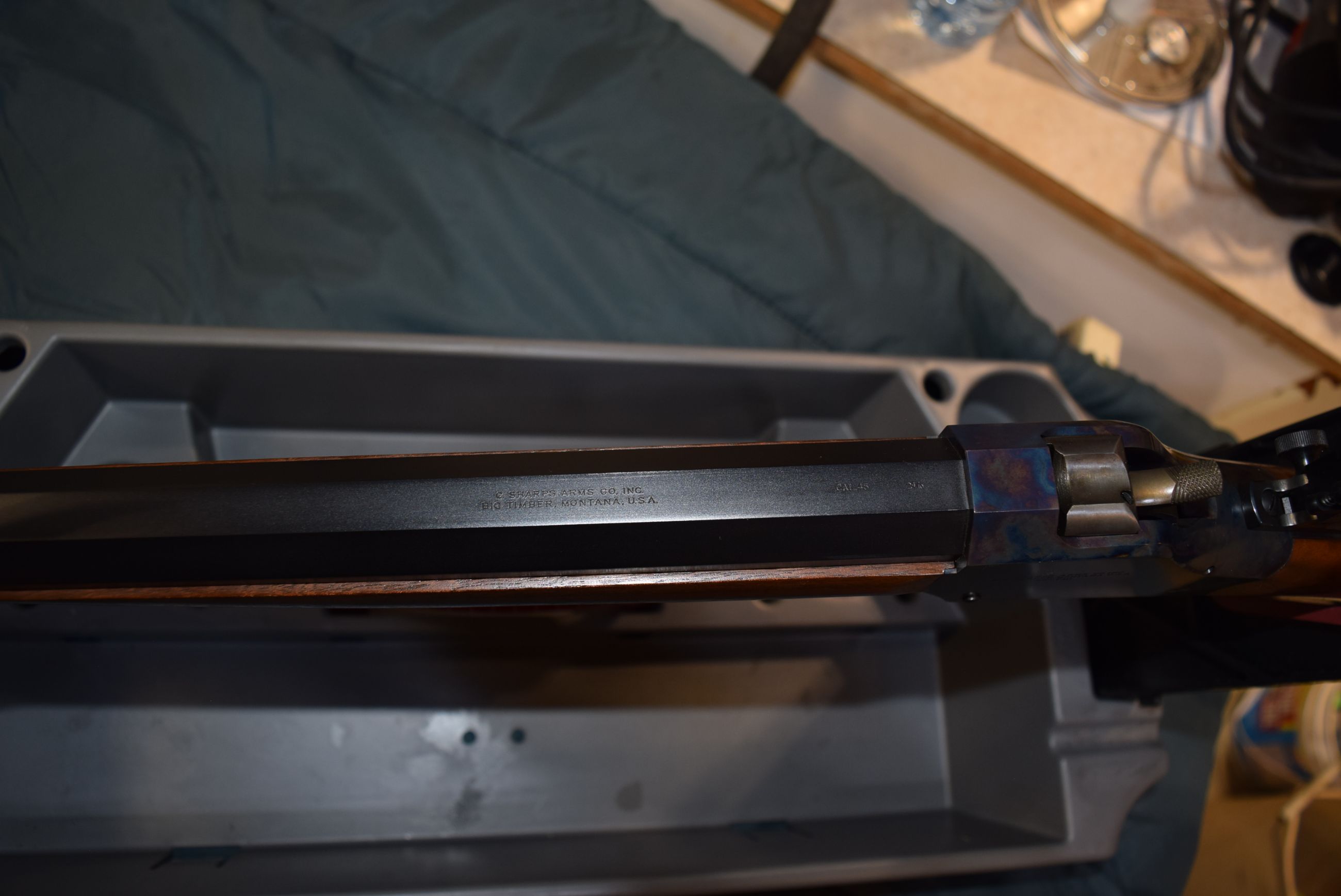 Photo of C. Sharps 1885 Highwall 45-90