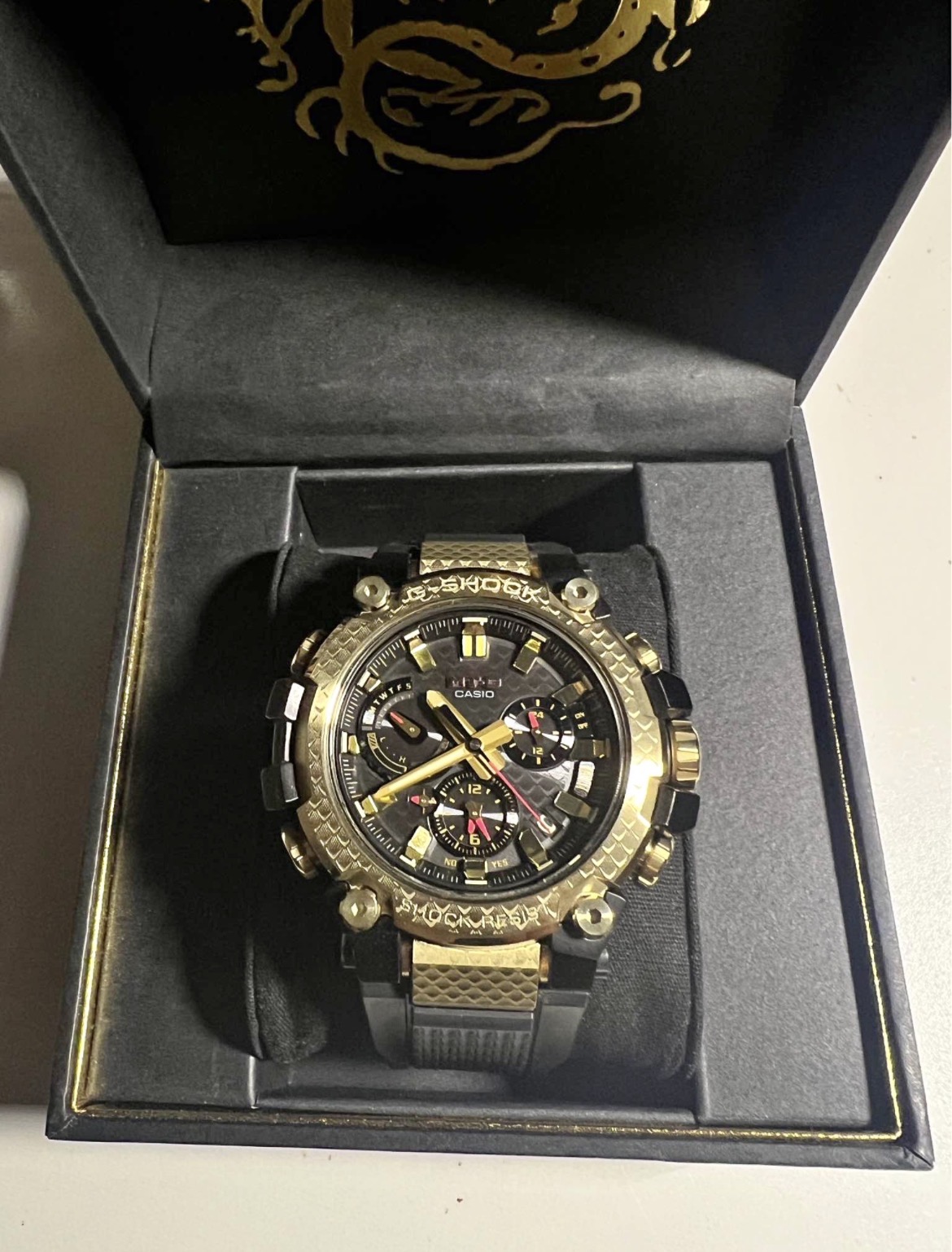 Photo of G-SHOCK MTG-B3000CXD-9A MT-G Men's Watch (Year of the Dragon)