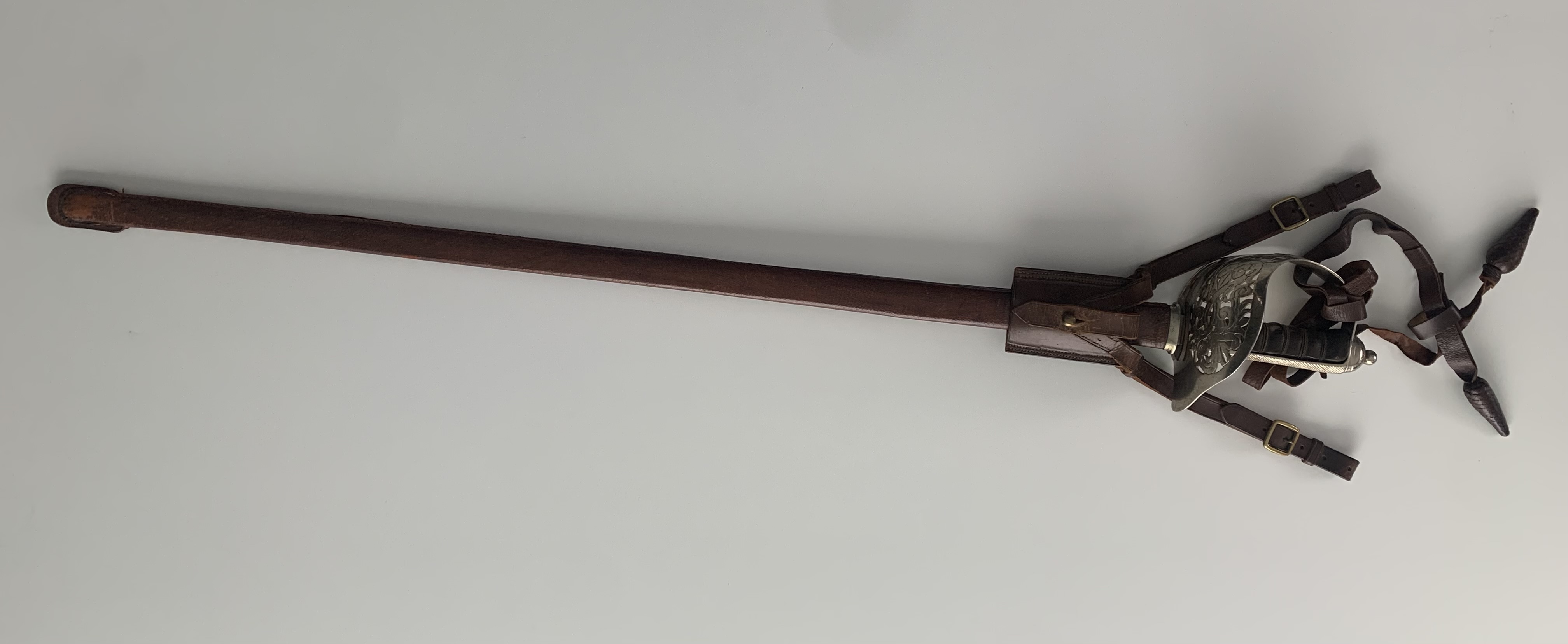 Photo of King Edward VIII British officer's sword