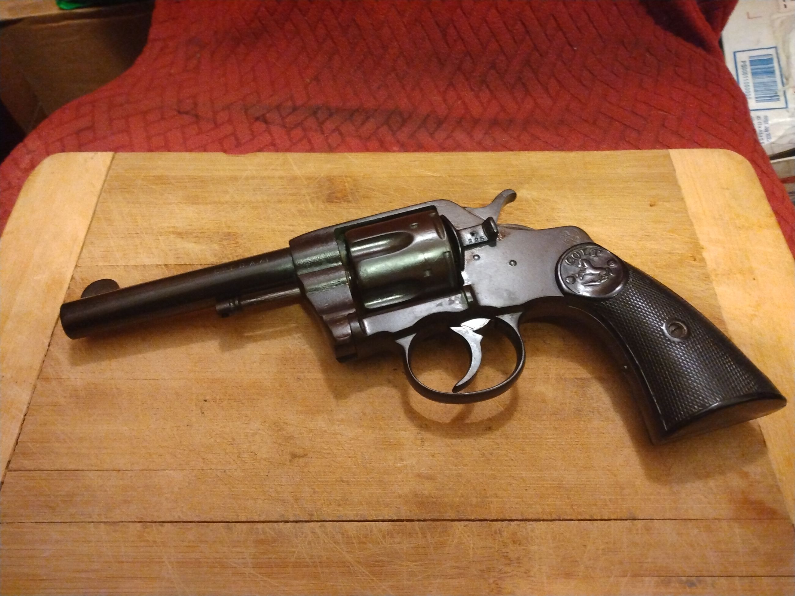 Photo of Colt M1892 New Army DA "swing out cylinder" Antique status Revolver .41 LC Antique $4800