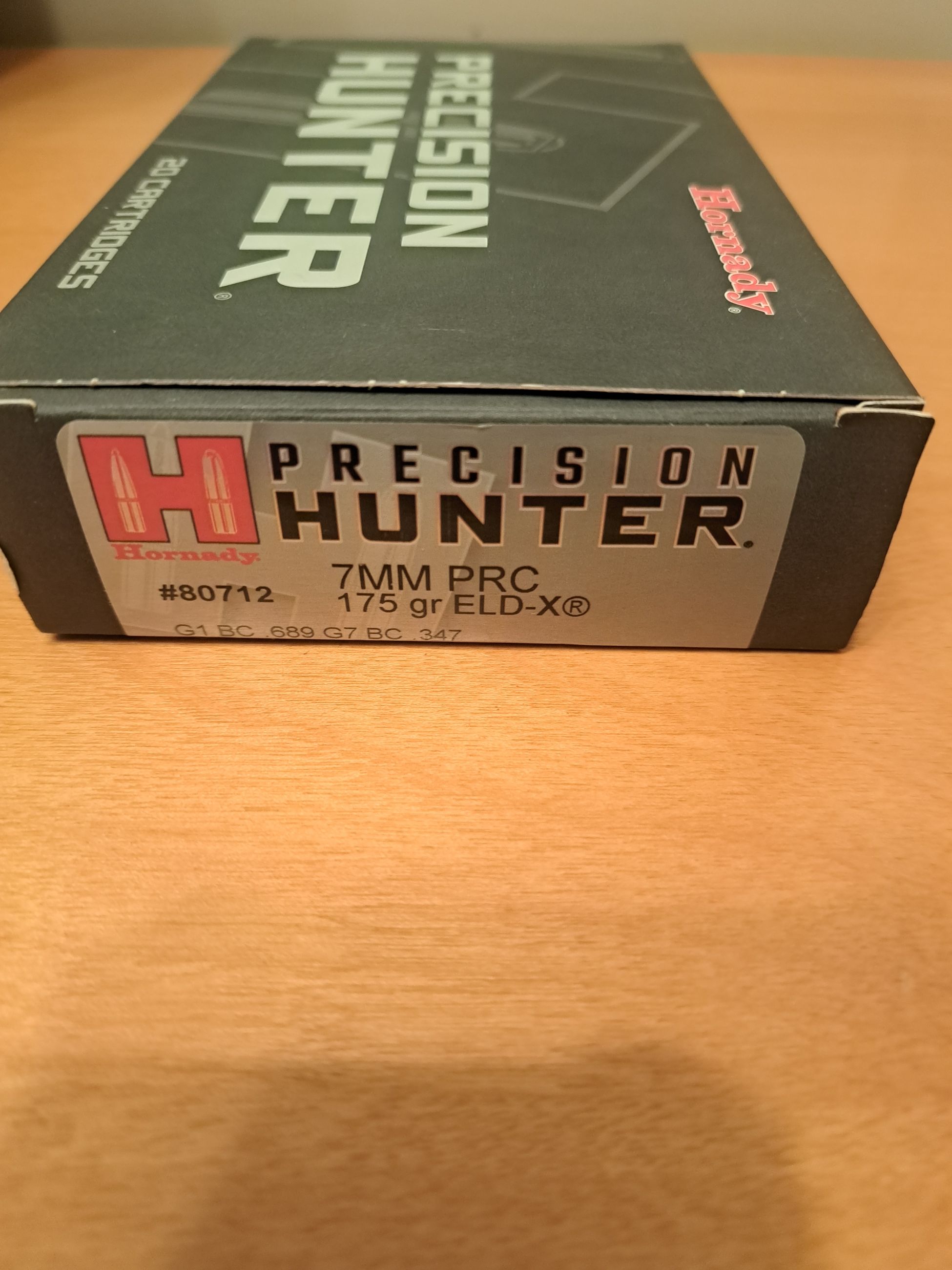 Photo of Hornady precission hunter 7mm 175 grains eld x ELD EX