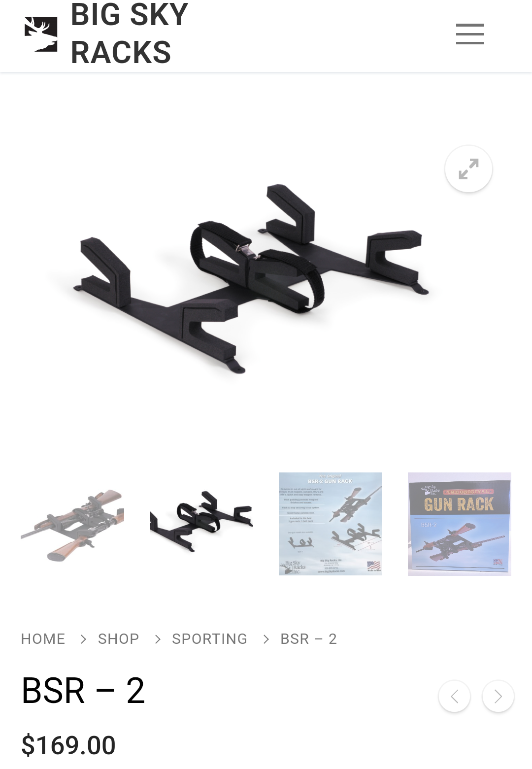 Photo of Roof mount gun rack - sxs 