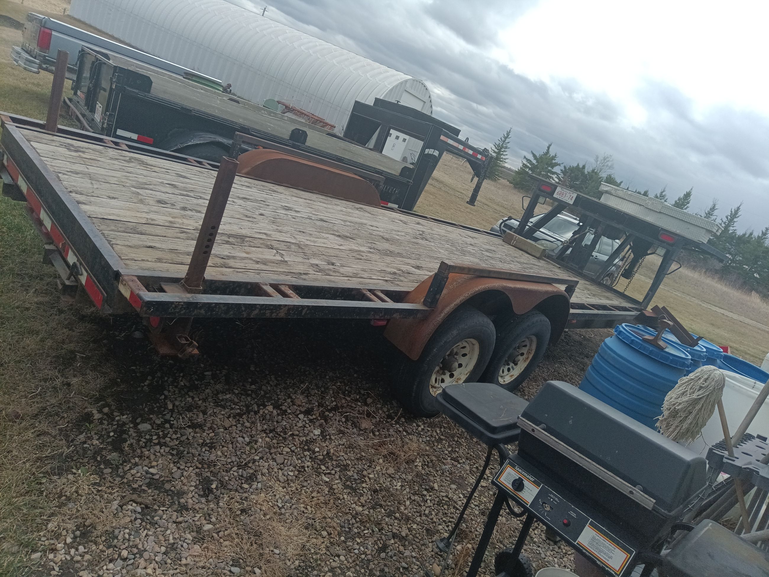 Photo of 20' HD Gooseneck equipment car hauler trailer 