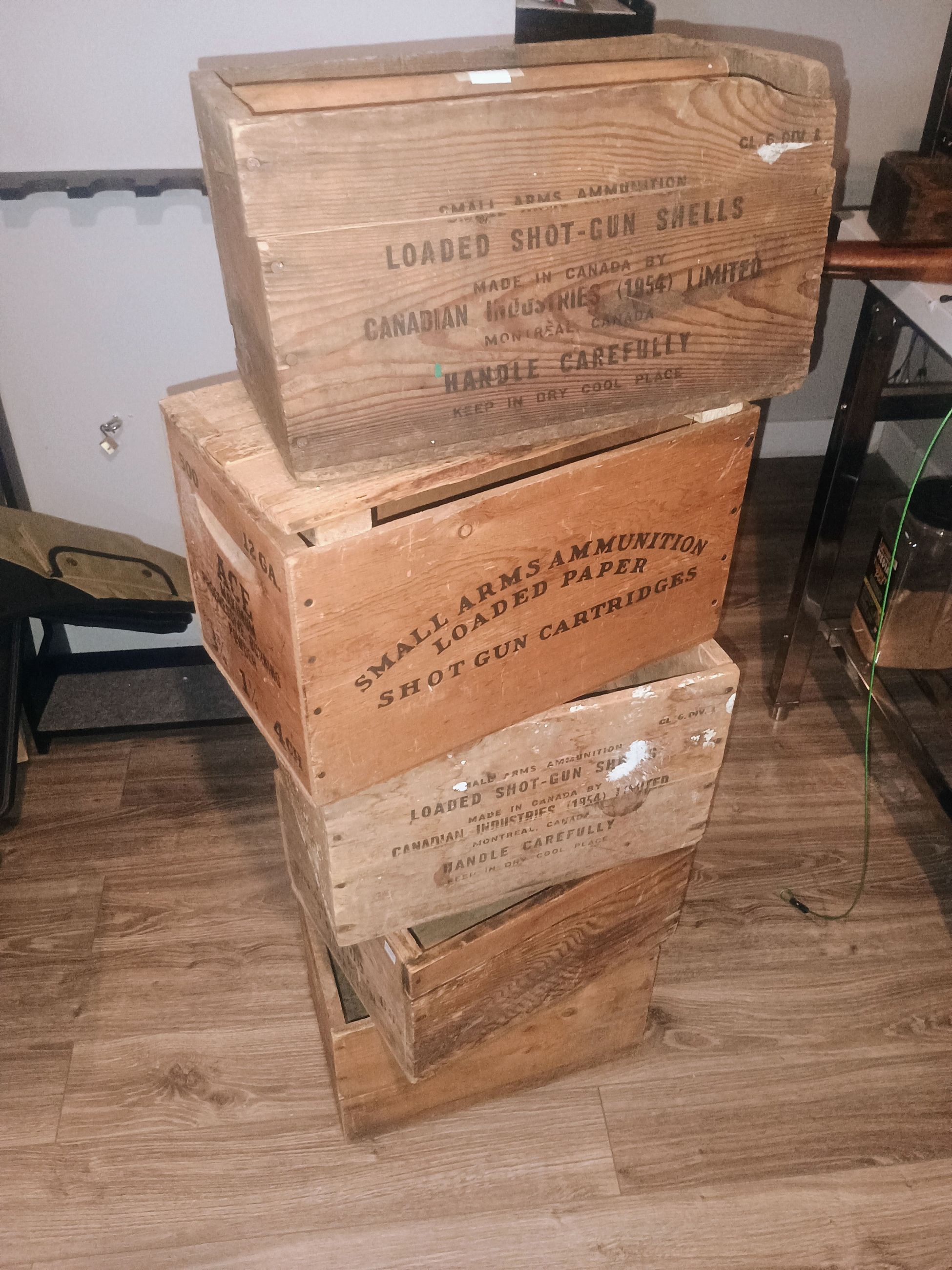 Photo of Vintage ammo boxes