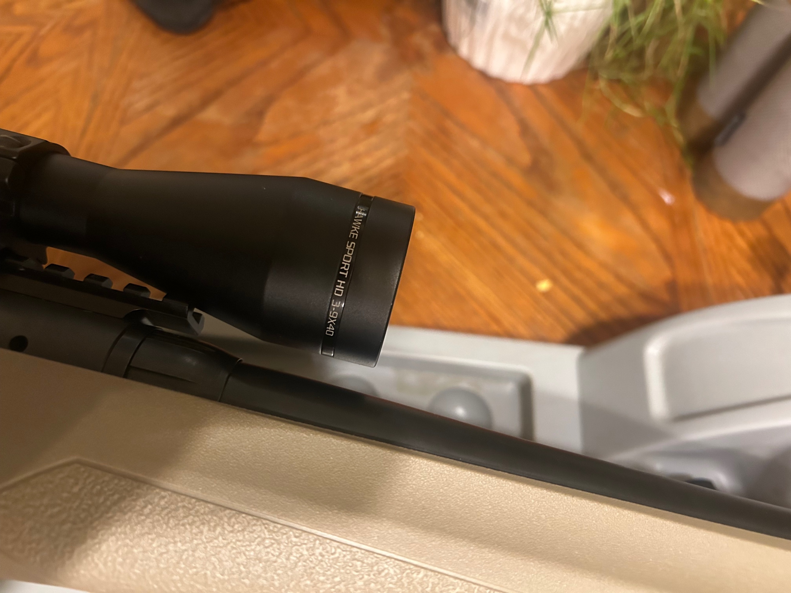 Photo of Remington 783 in 308 heavy short barrel with muzzle brake 
