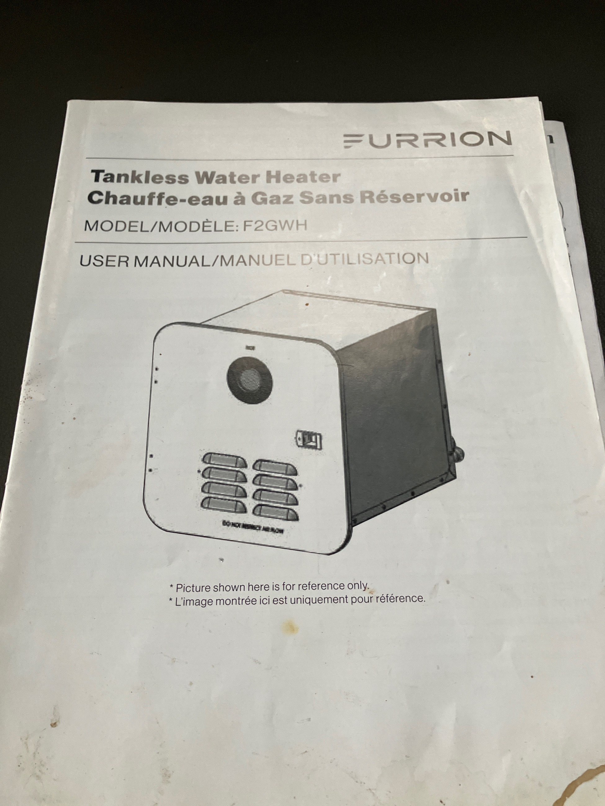 Photo of Furrion Tankless Water Heater 