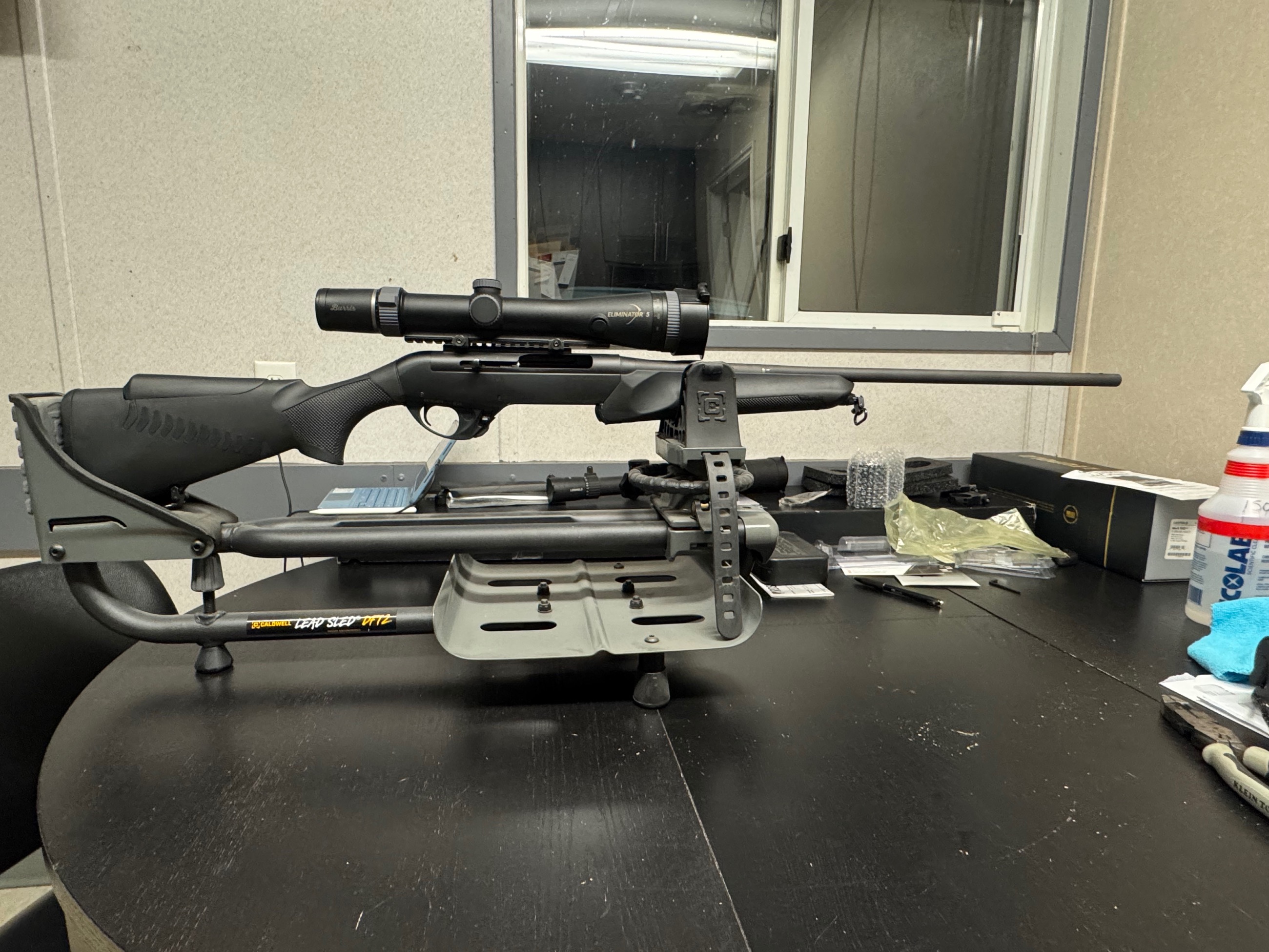 Photo of Benelli R1 (300wm) Semi-Auto with or without Burris Eliminator 5 (5x20x50)