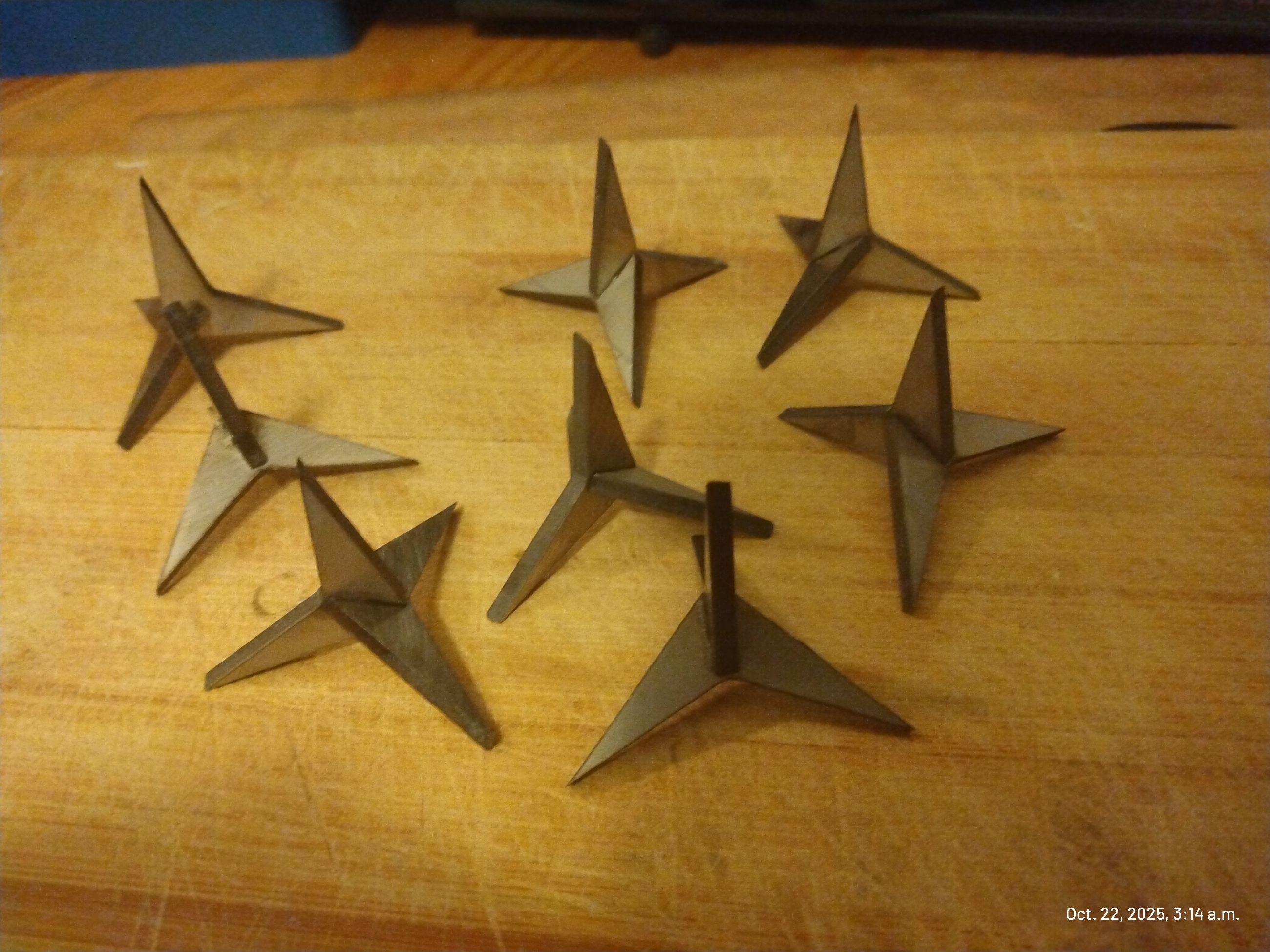 Photo of Anti-Theft Auto Vehicle Tire Puncture Triangle Nail Spike Security Car Vehicle Auto Puncture Nail Tire Spikes $100 for 20 .NEW