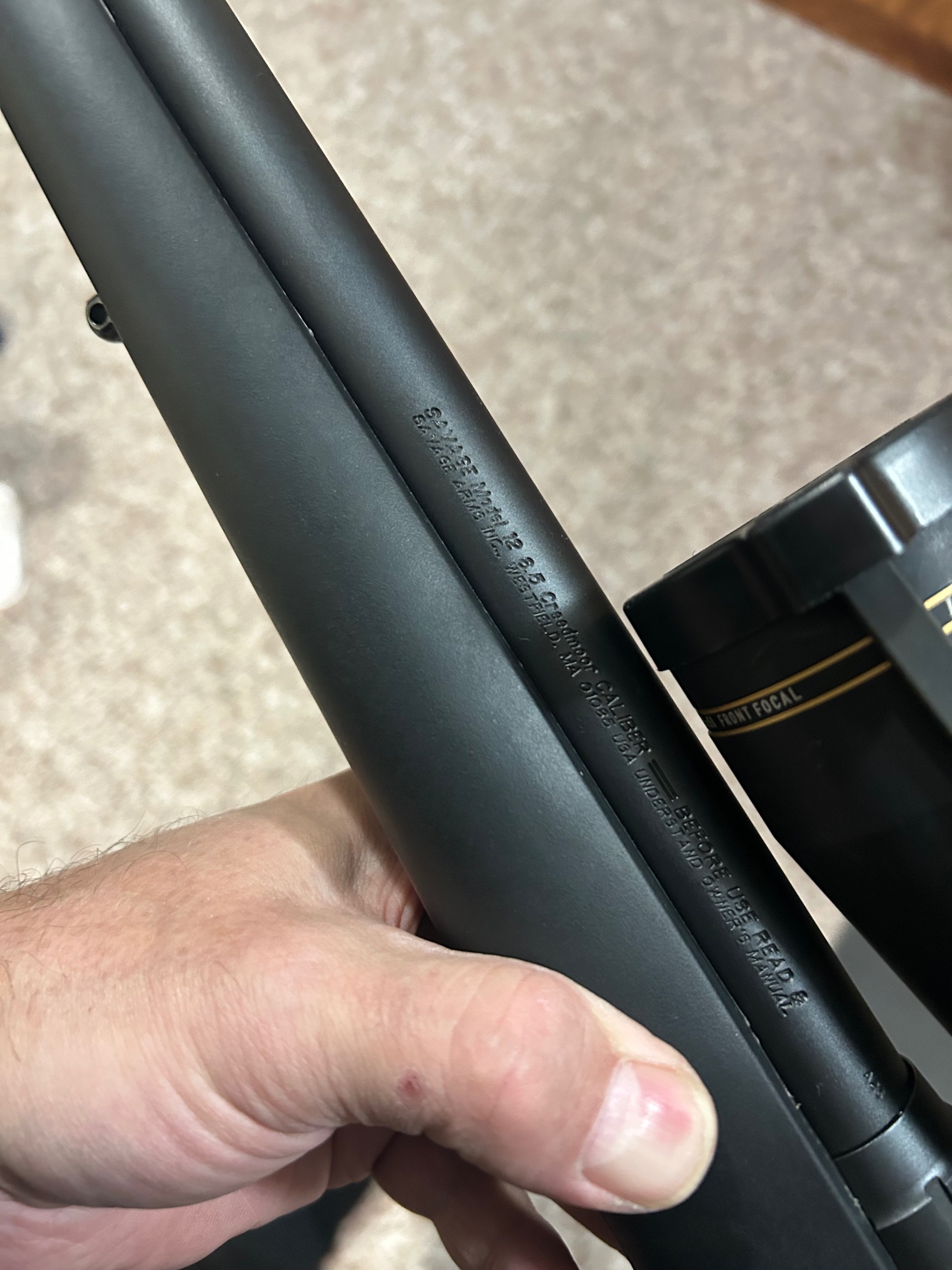 Photo of Savage model 12 6.5 Creedmoor with Leopold Vx-3i 8.5-25x50 LRP scope