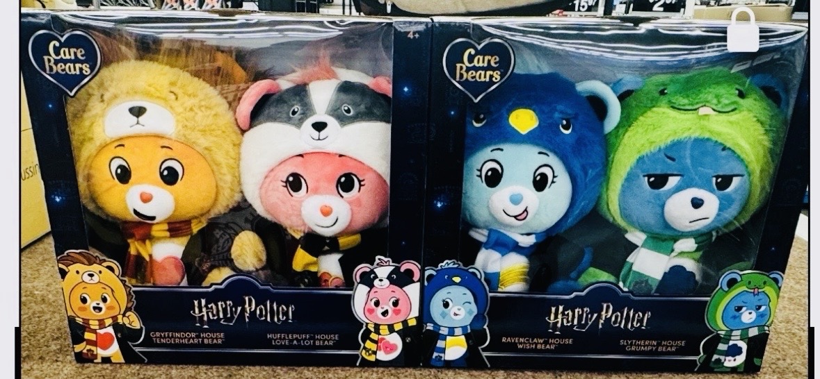 Photo of 25 th Anniversary Harry Potter X Care Bears Set of 4 