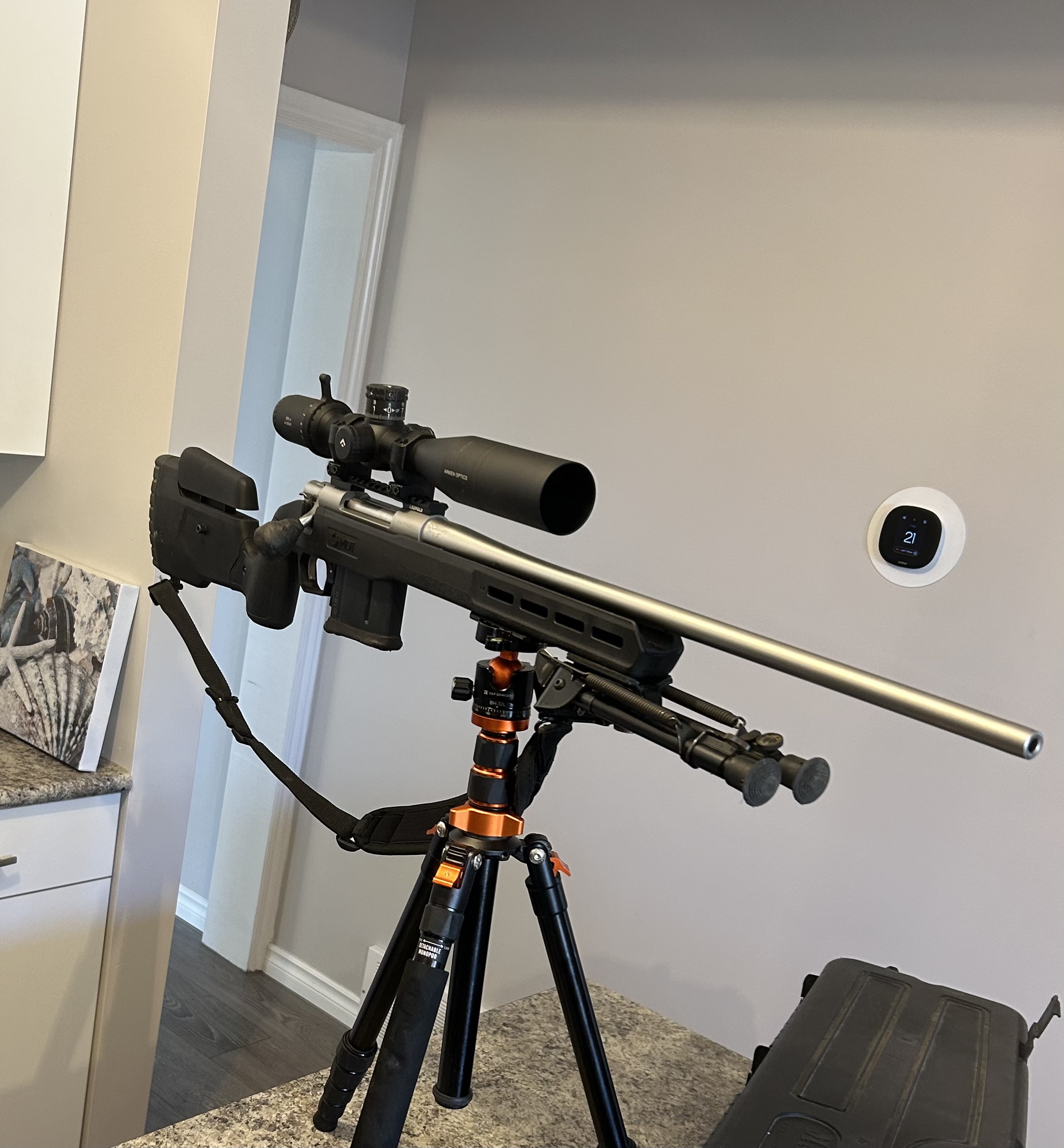 Photo of Custom Howa 1500 Stainless 30-06 MDT Chasis Arken Optic