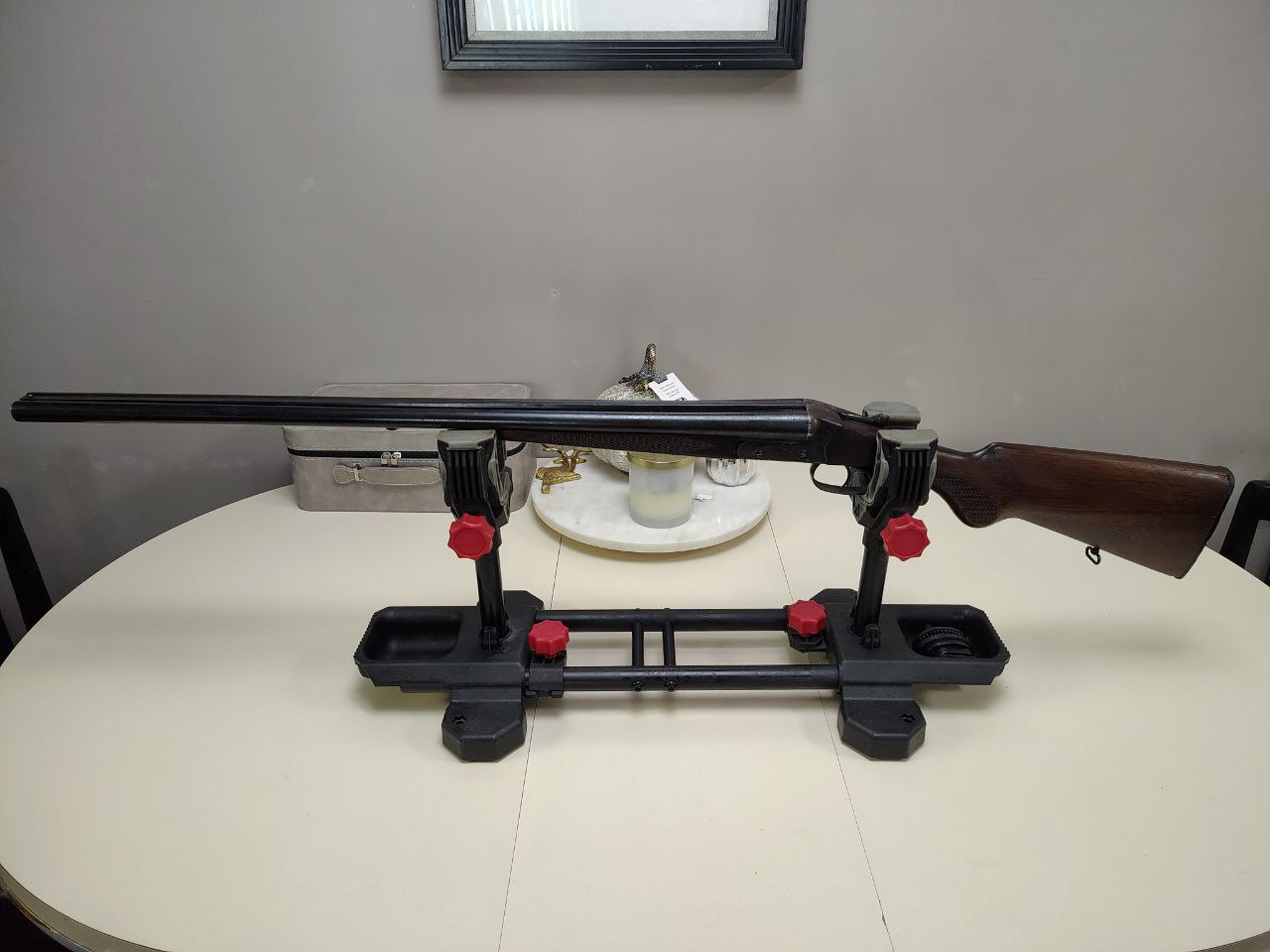 Photo of SUHL shotgun side by side 16 GA GDR (Germany) made