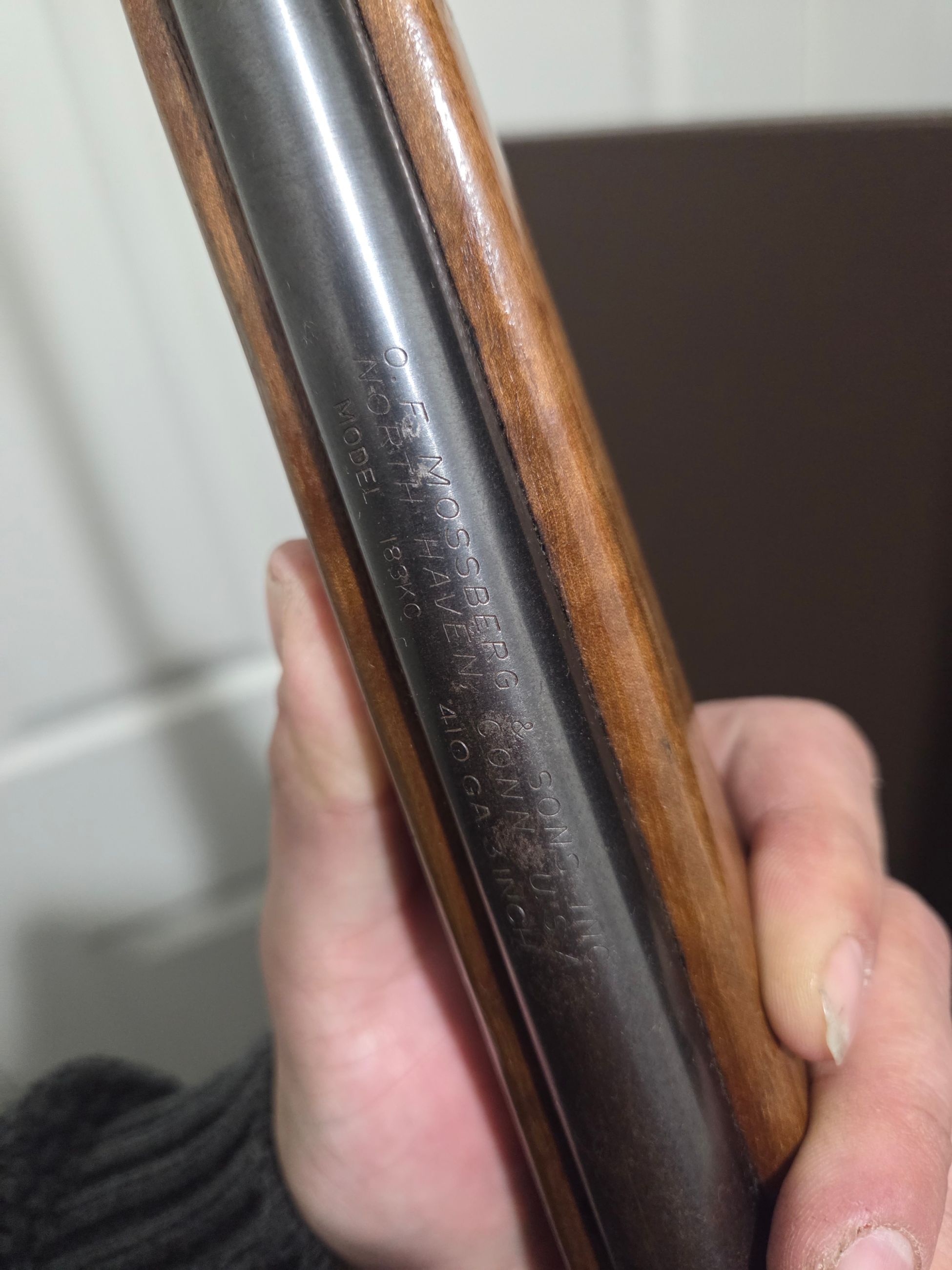 Photo of Mossberg 410 bolt action 