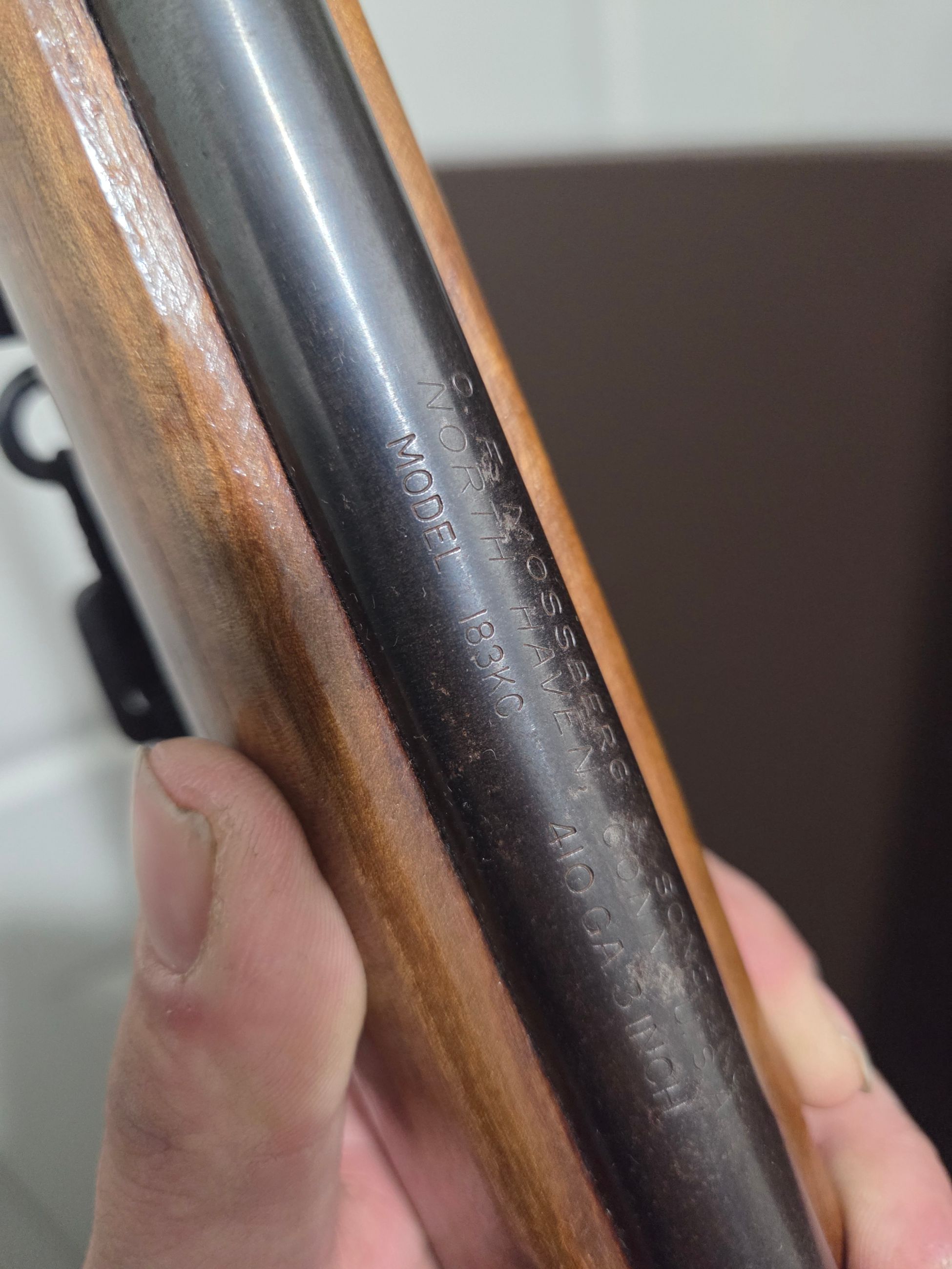 Photo of Mossberg 410 bolt action 