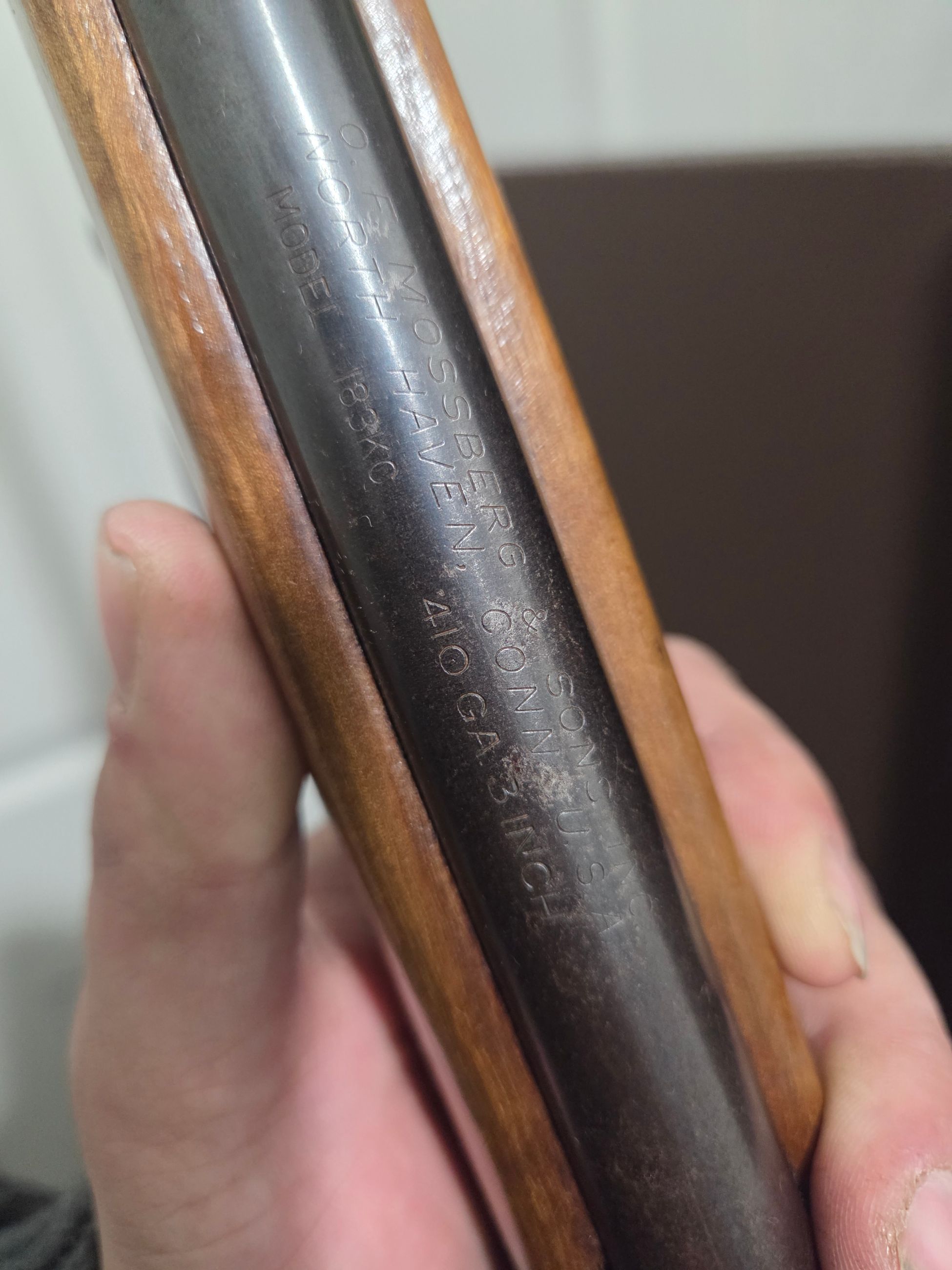 Photo of Mossberg 410 bolt action 